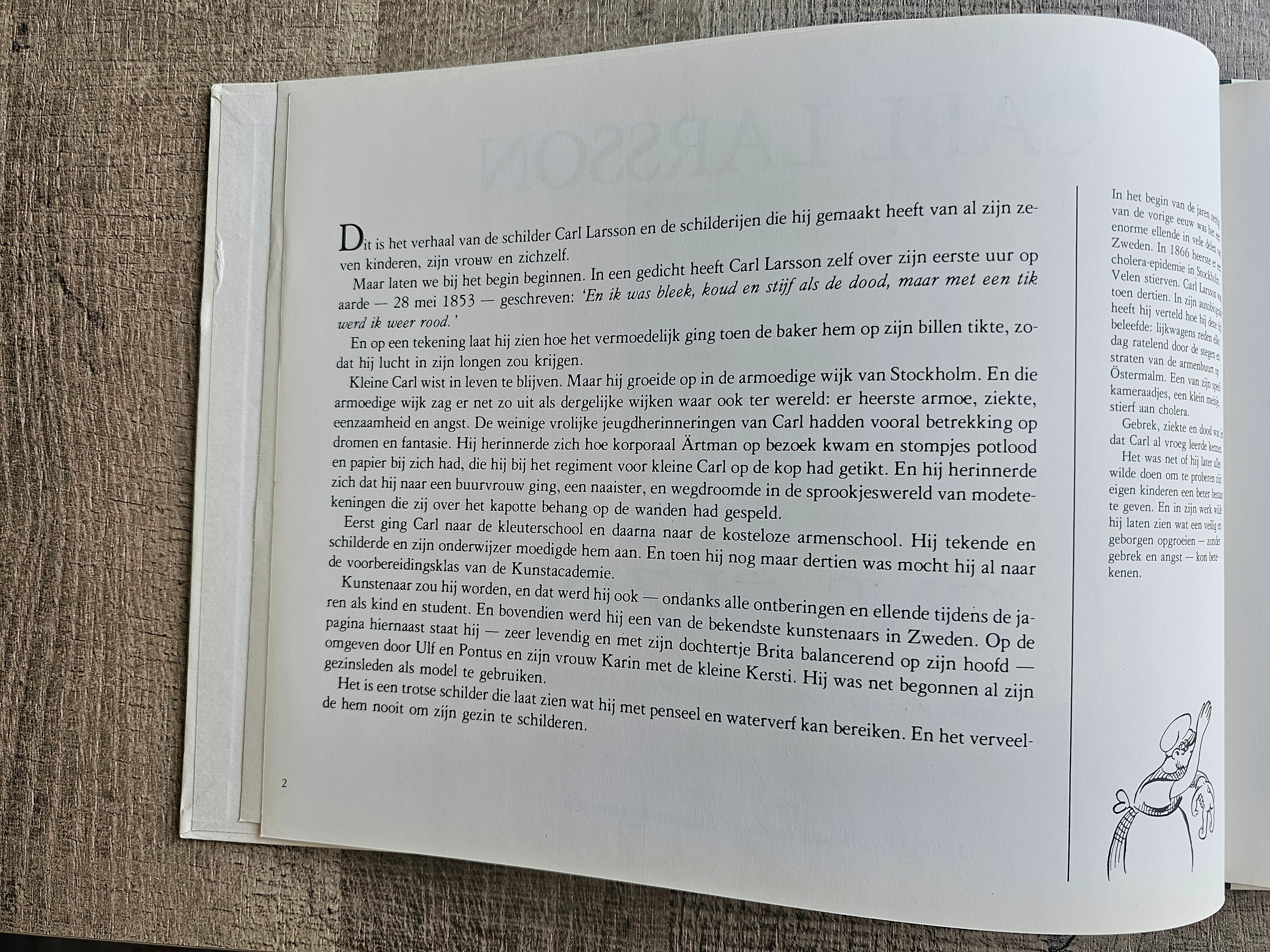 Carl Larsson ons gezin Bruna prentenboek