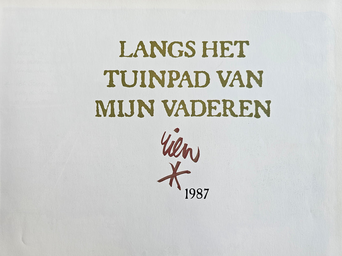 Rien Poortvliet Langs het tuinpad van mijn vaderen