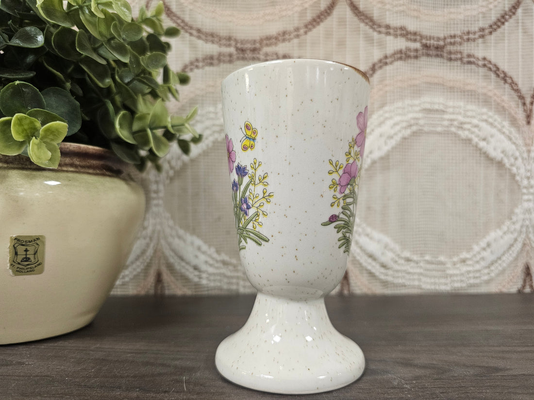 Wildflower koffiebeker roze bloemen