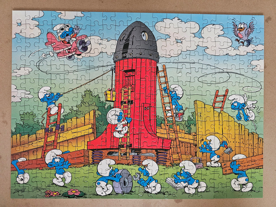 Ravensburger Smurfenpuzzel 1983 280 stukjes puzzel