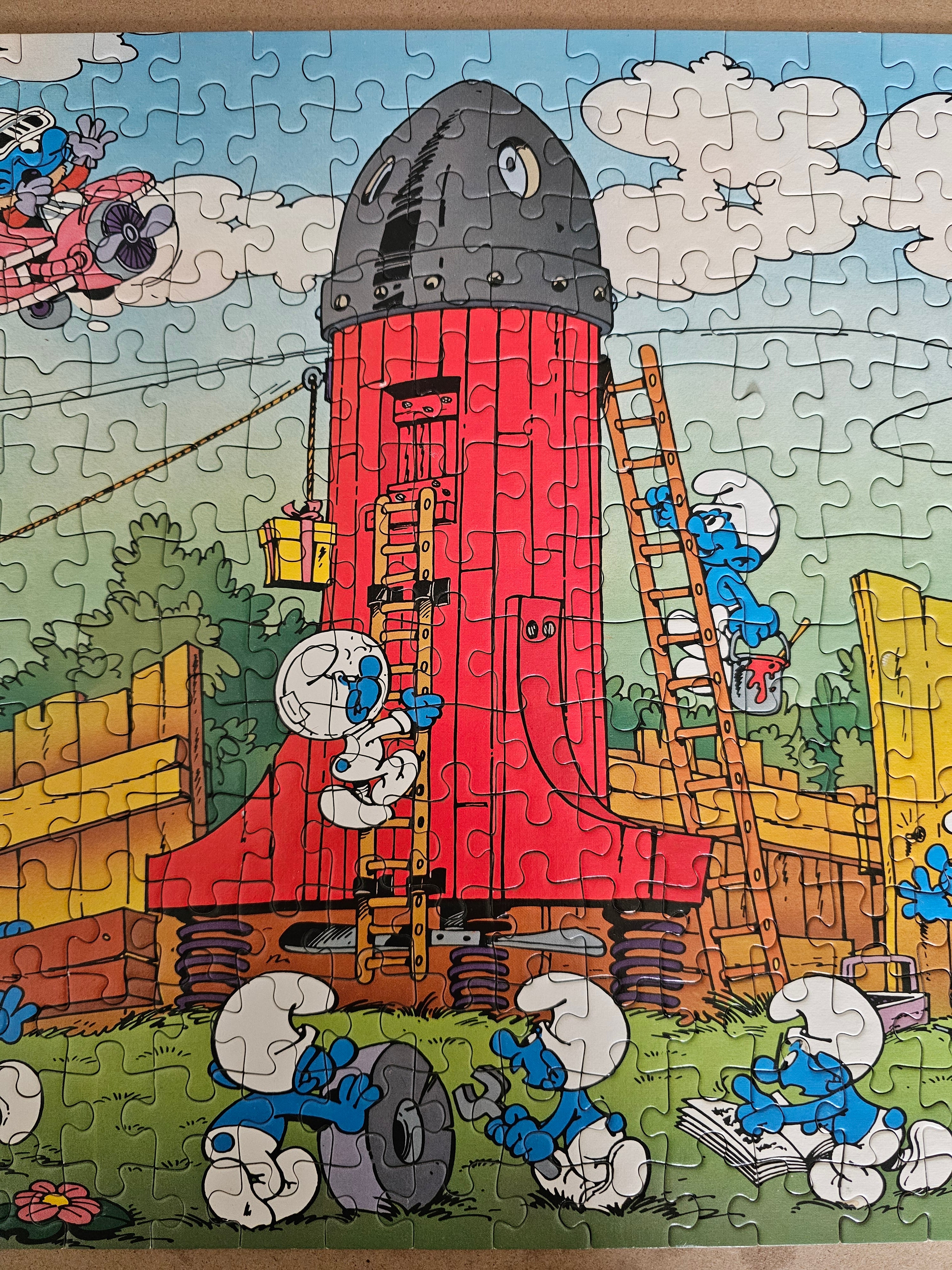 Ravensburger Smurfenpuzzel 1983 280 stukjes puzzel