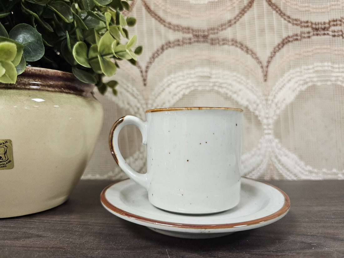 Wildflower kop en schotel blauwe bloemen