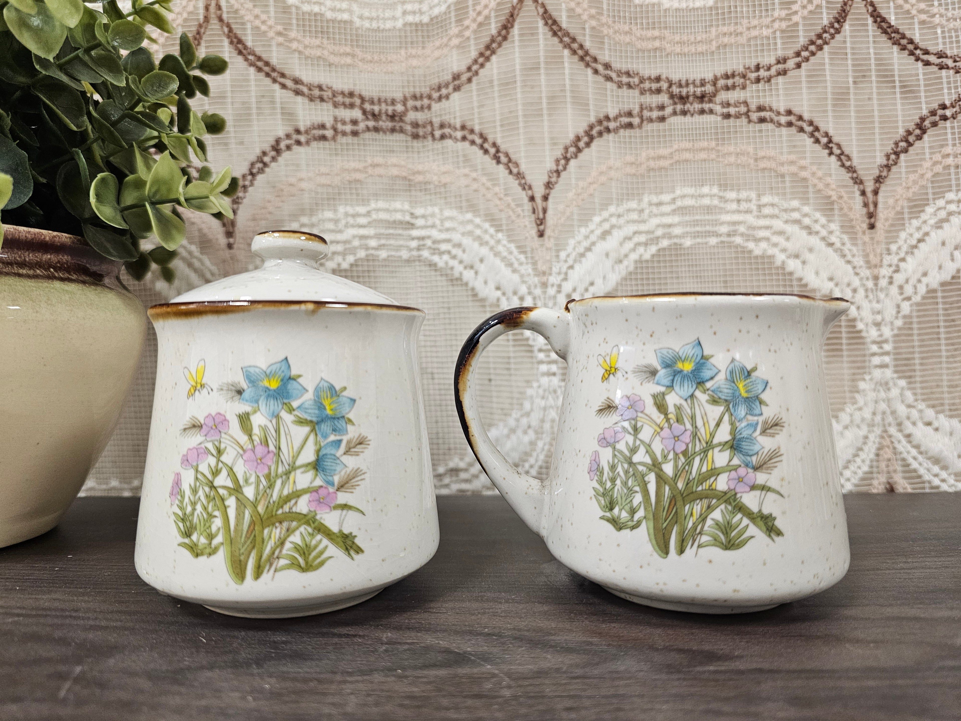 Wildflower roomstel blauwe bloemen