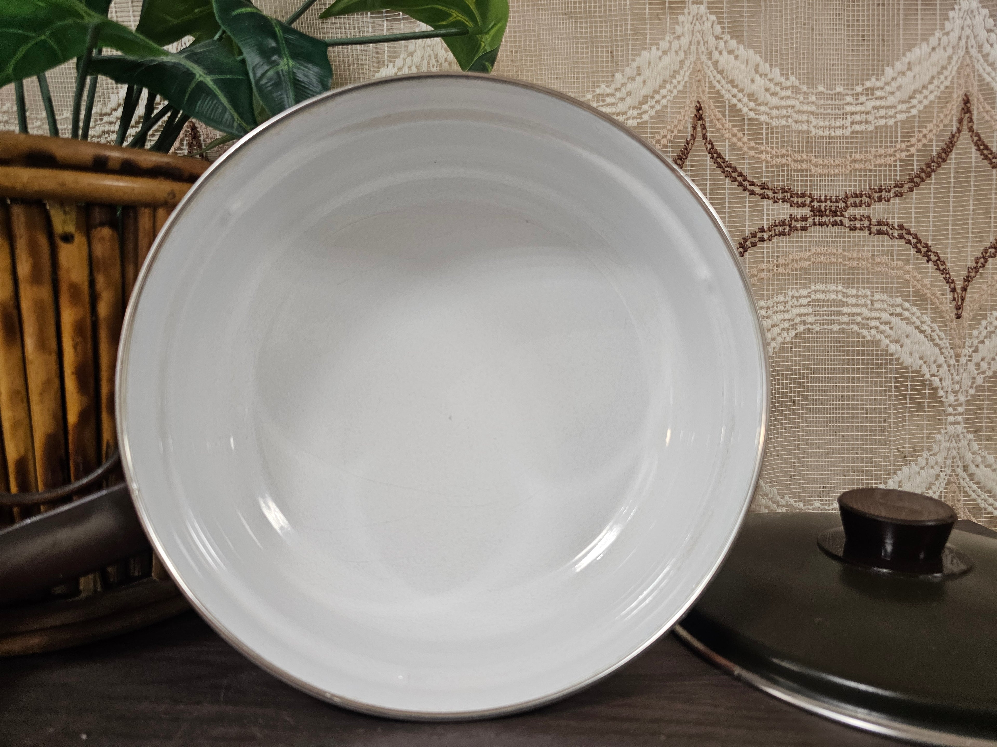 Brabantia Bayon hapjespan – 22 cm vintage pan