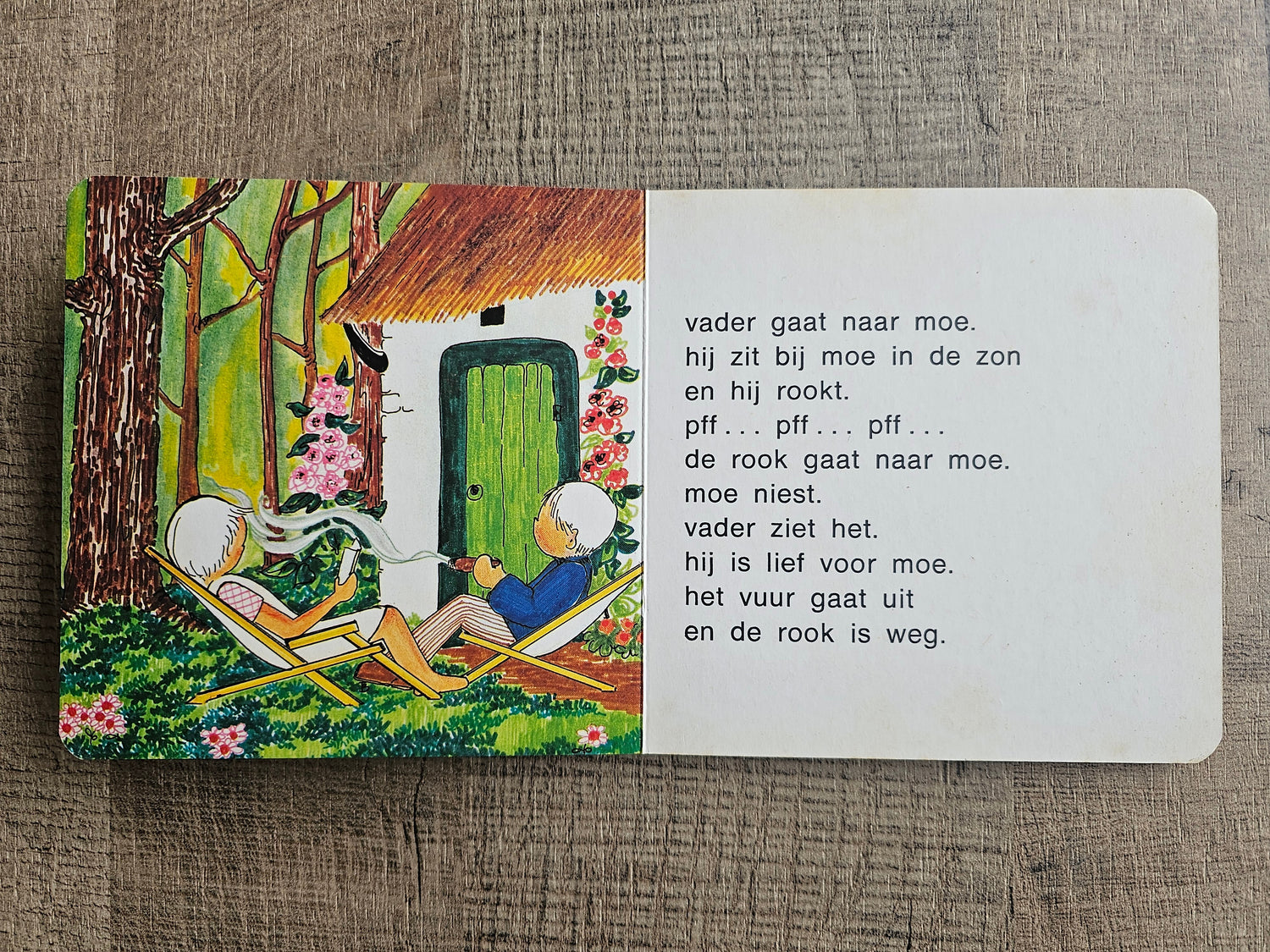Botjes boekje 10 "een dag in de zon" vintage kinderboekje deel 10