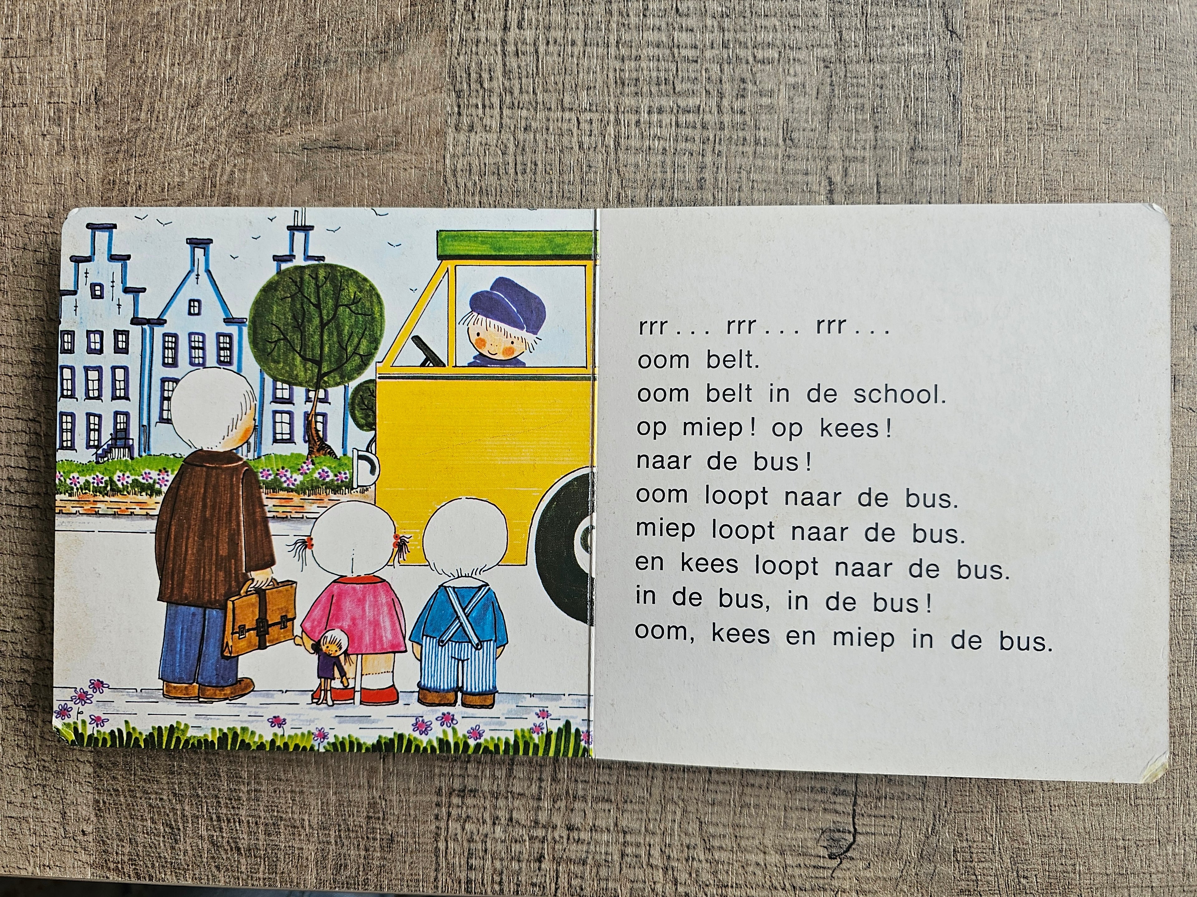 Botjes boekje 1 “op school” – vintage kinderboekje deel 1