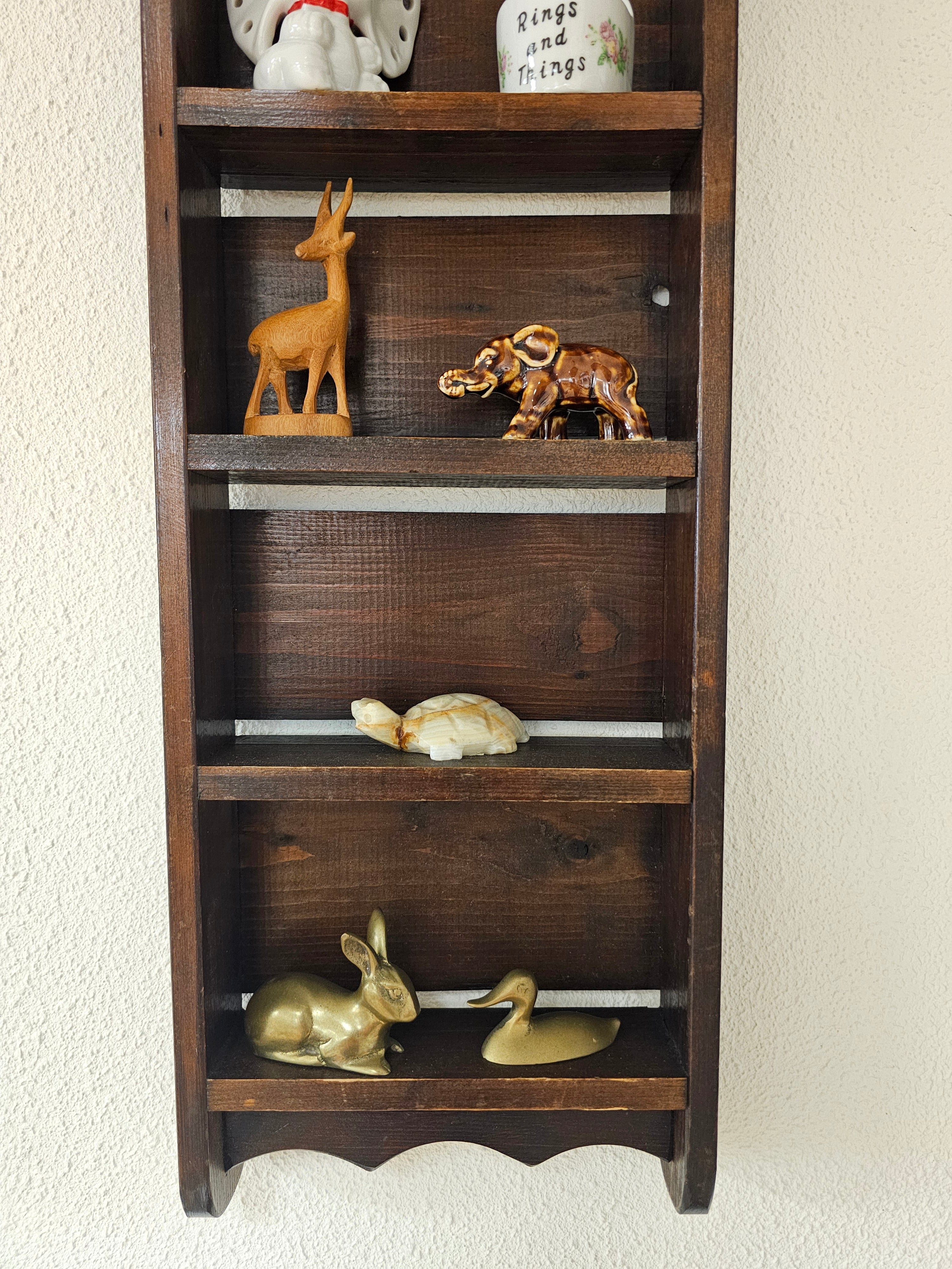 Houten bakstenen mal decoratief wandrek