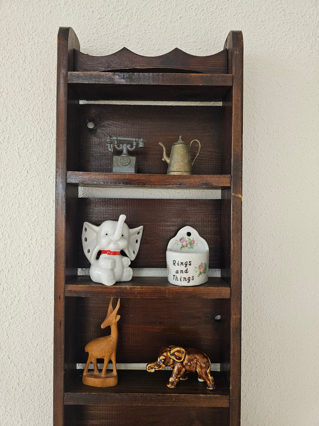 Houten bakstenen mal decoratief wandrek