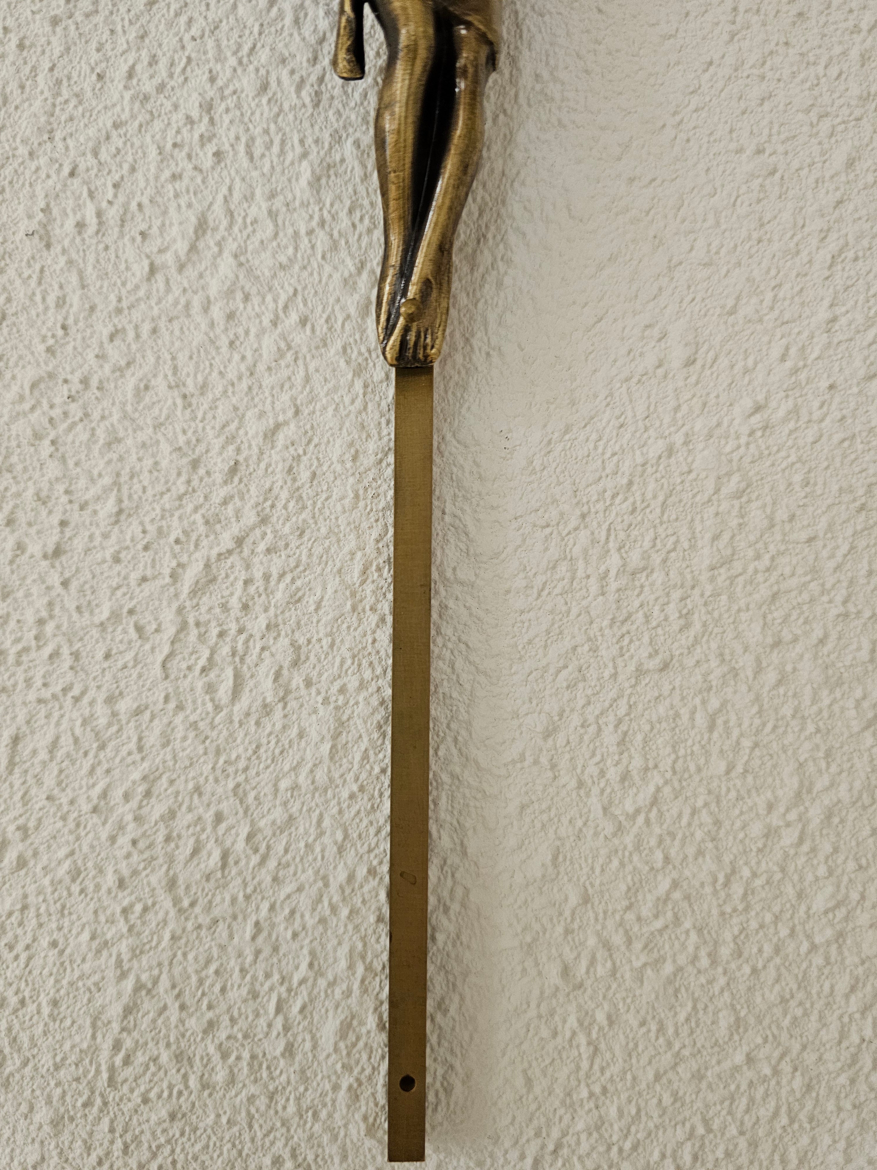 Messing crucifix 30 cm