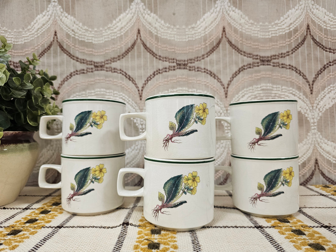 Koffie beker Doverstone England Hepatica Nobilis