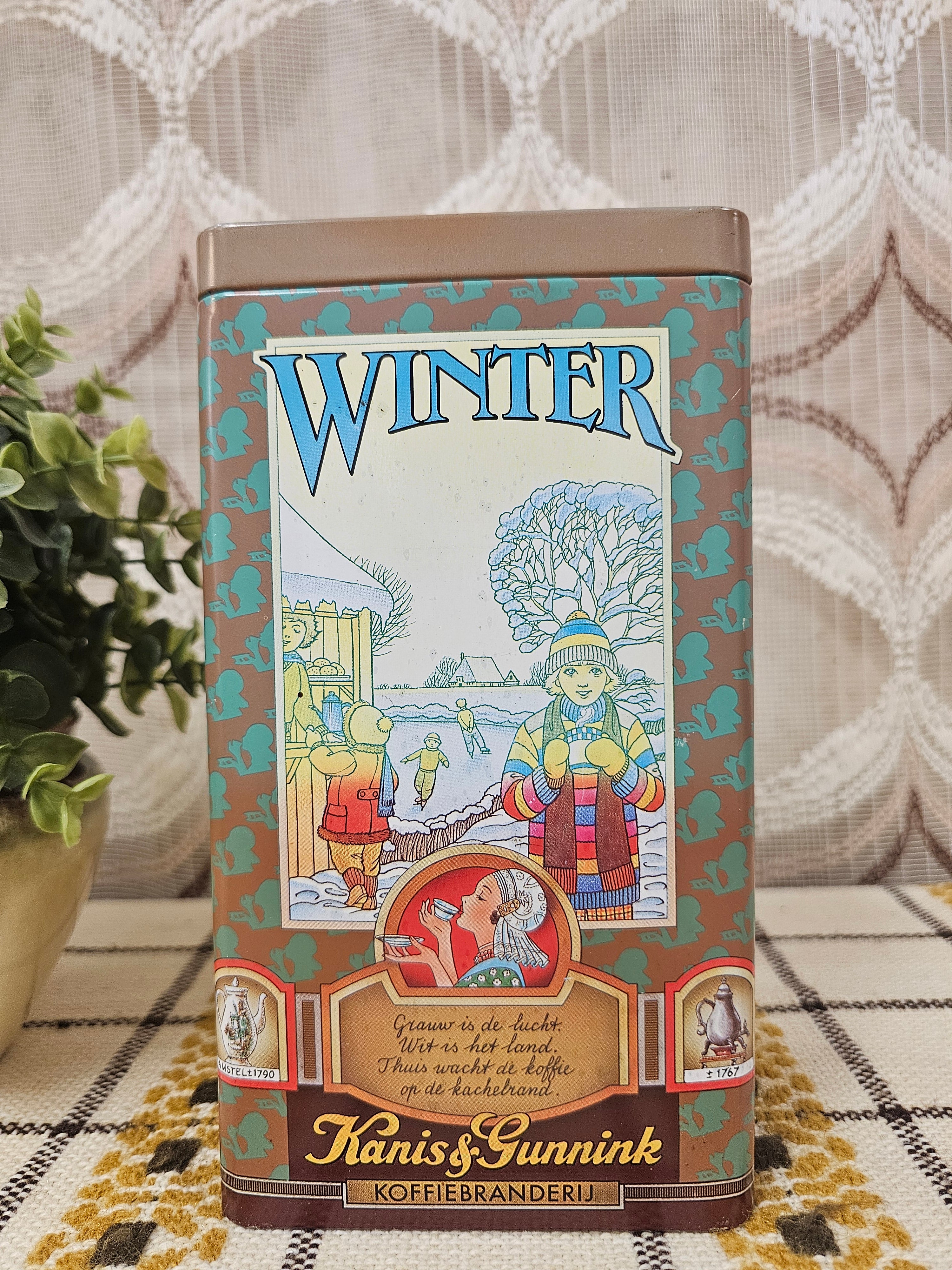 Kanis & Gunnink vintage blik 4 seizoenen