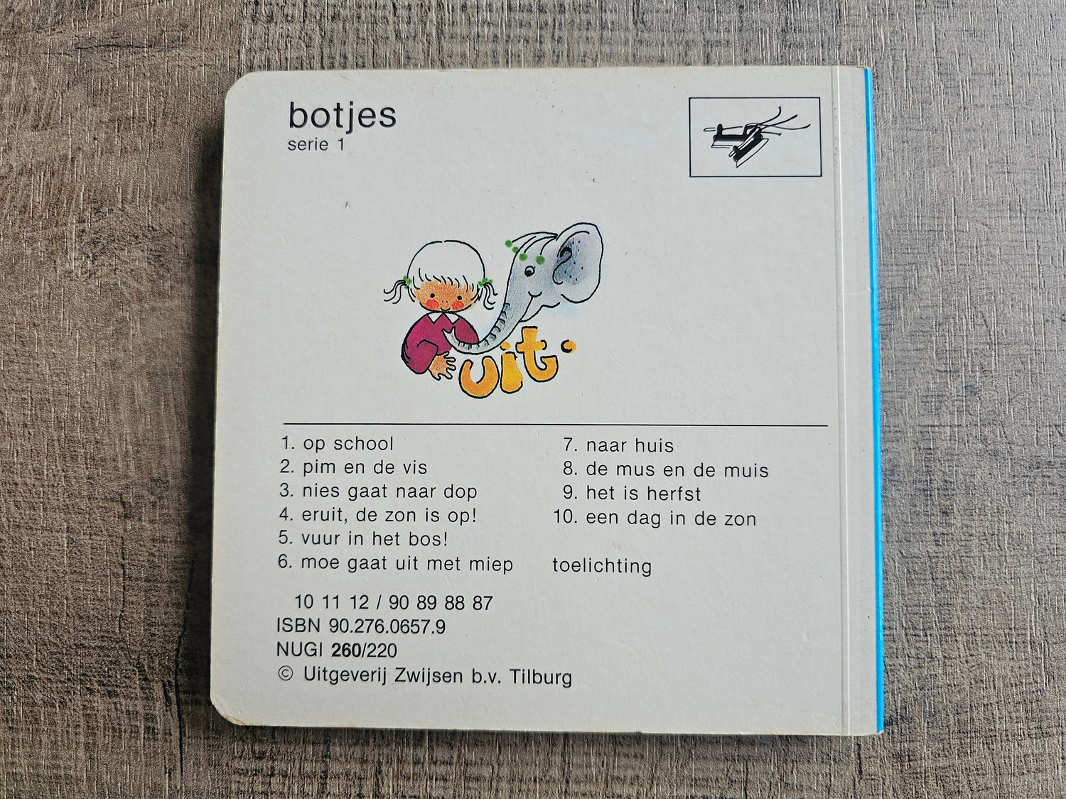 Botjes boekje 6 “Moe gaat uit met Miep” – vintage kinderboekje deel 6