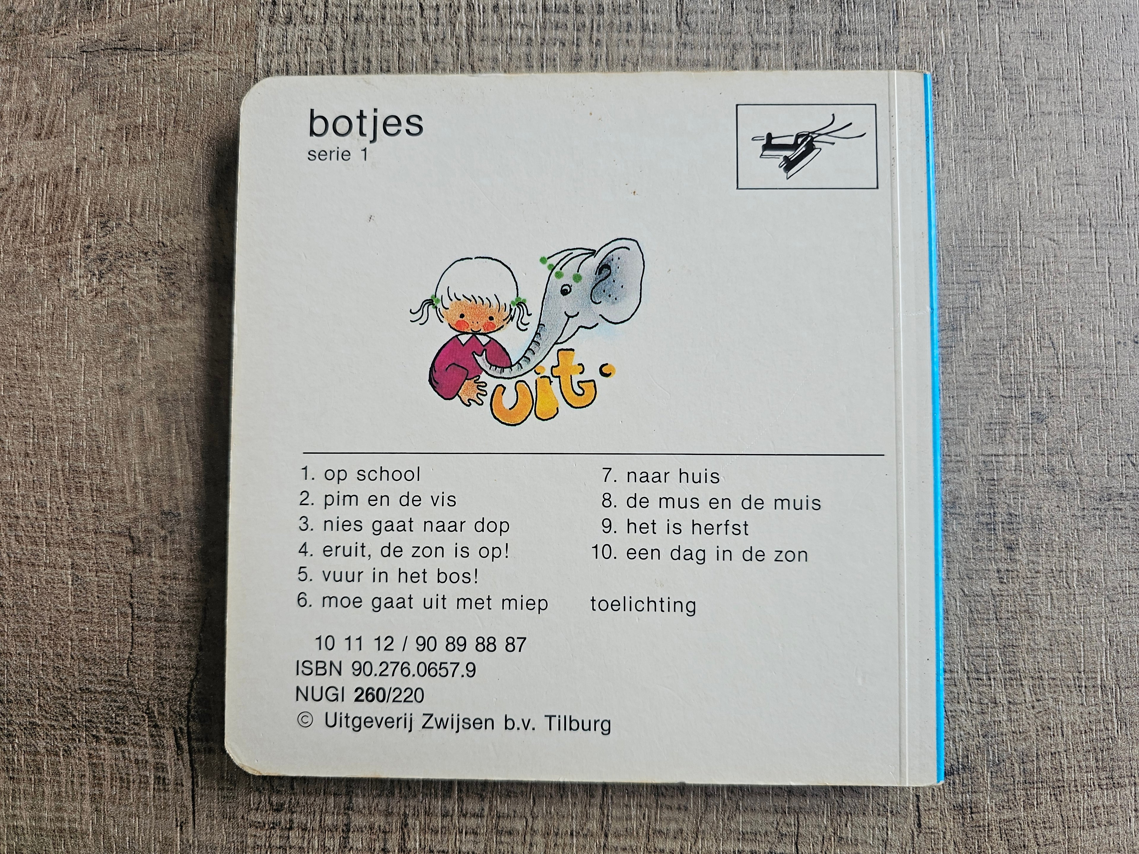 Botjes boekje 6 “Moe gaat uit met Miep” – vintage kinderboekje deel 6