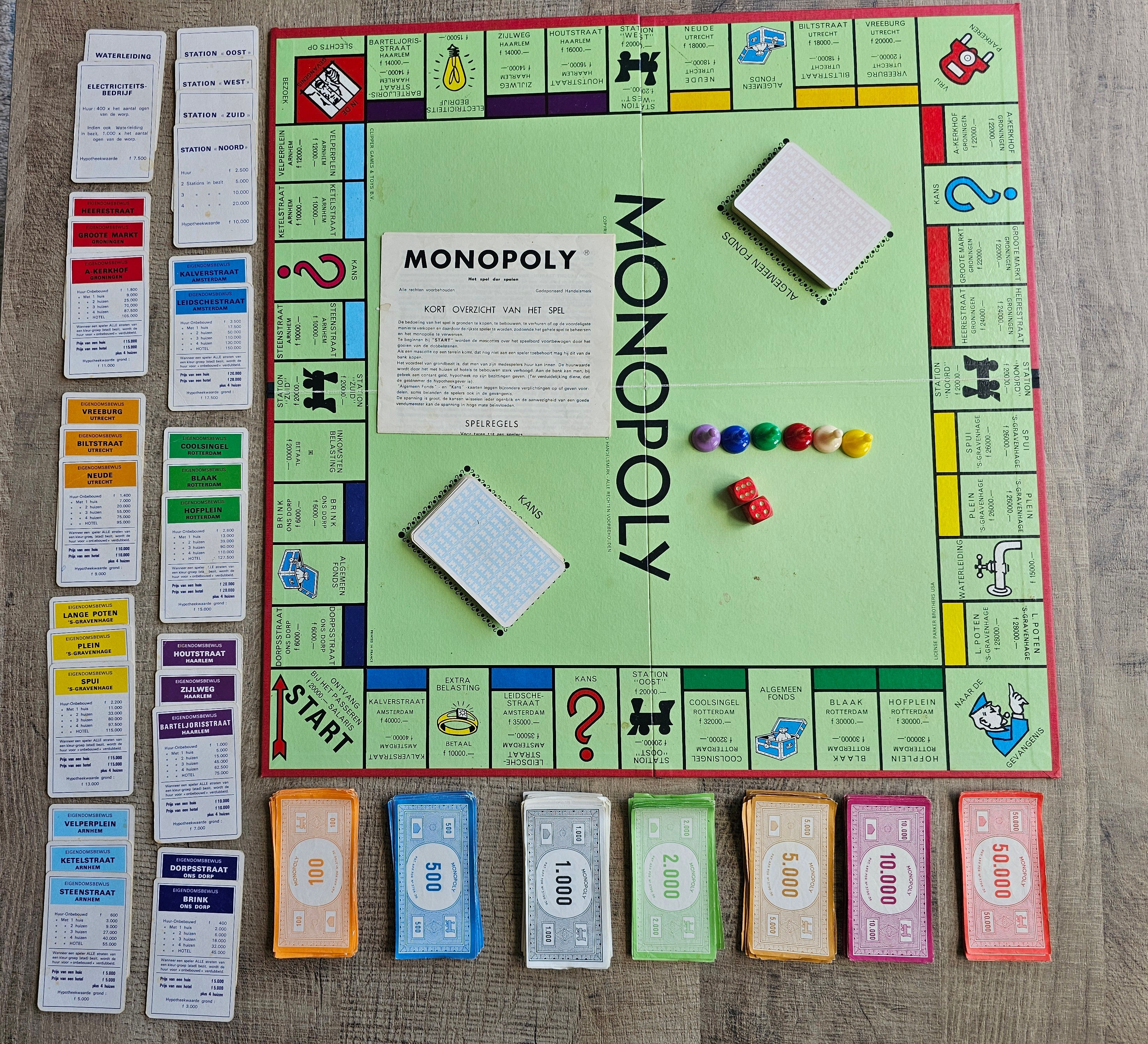 Monopoly bordspel Clipper