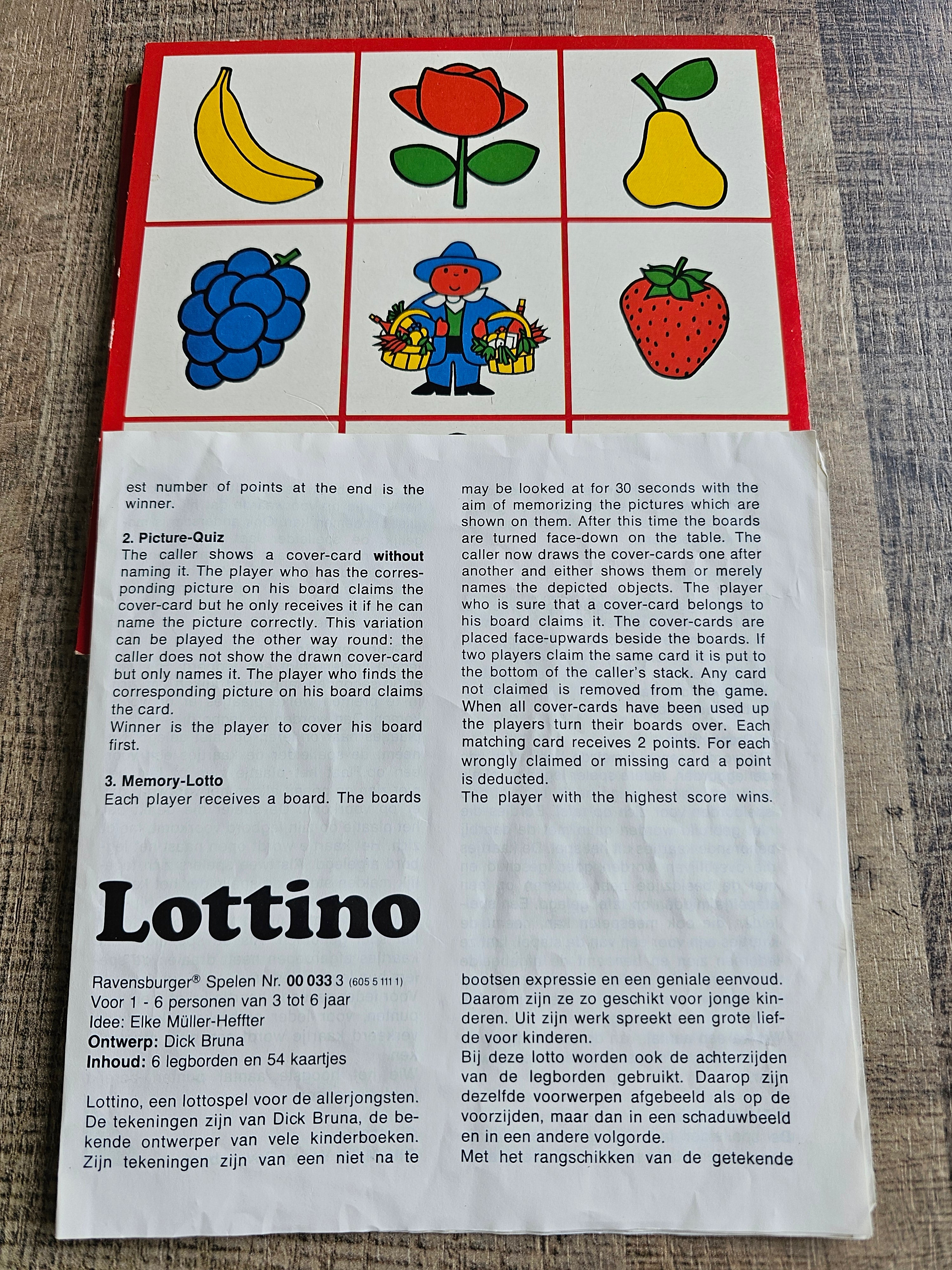Dick Bruna Lottino 1973