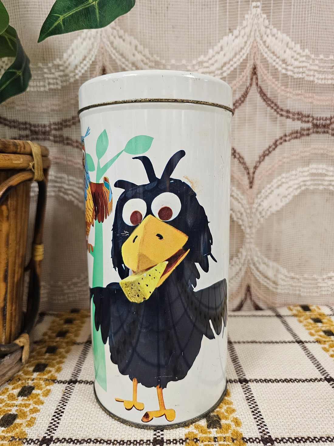 Bolletje Fabeltjeskrant beschuitblik Uil Raaf Vos