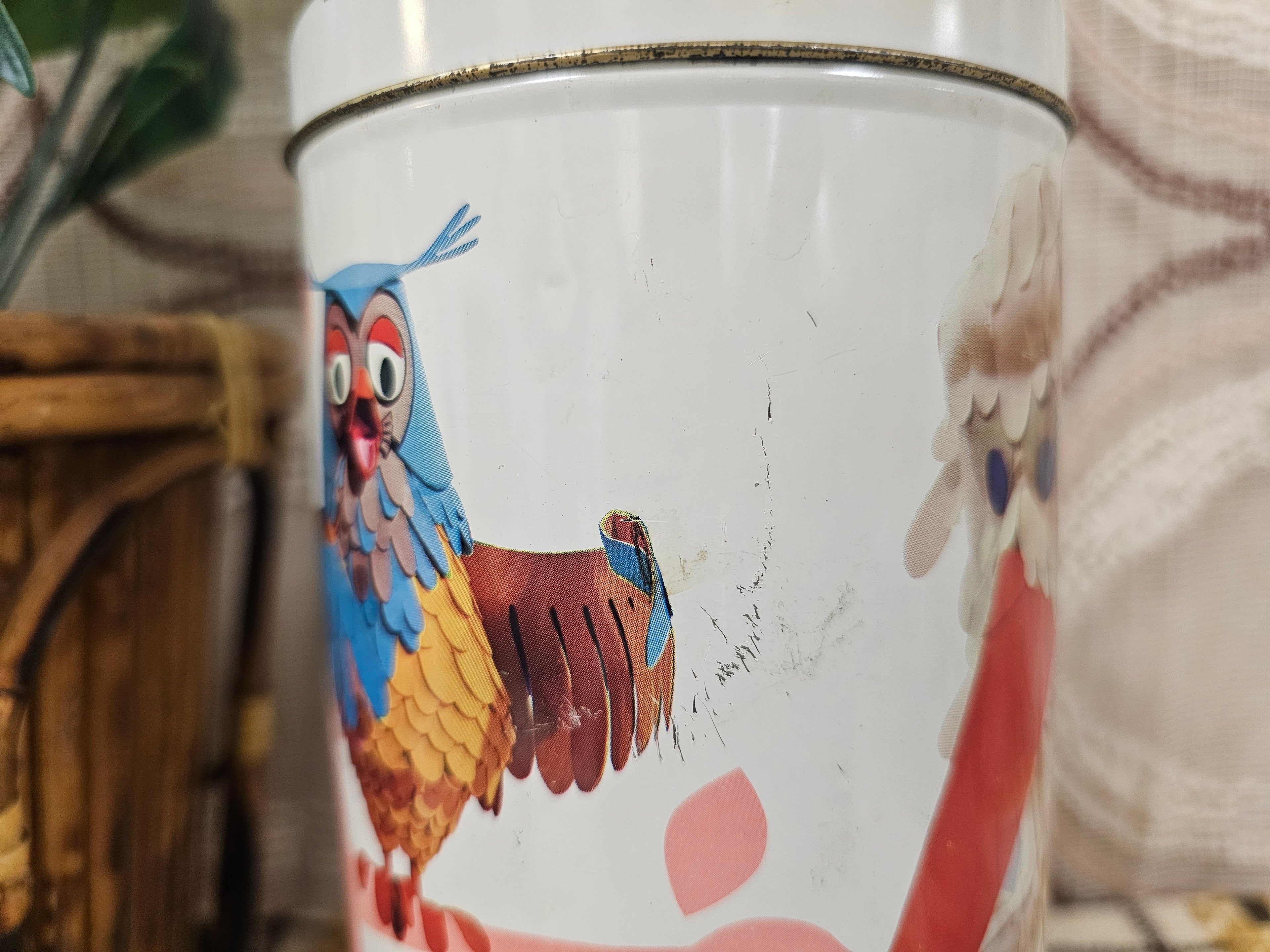 Bolletje Fabeltjeskrant blik Truus de Mier juffrouw Ooievaar