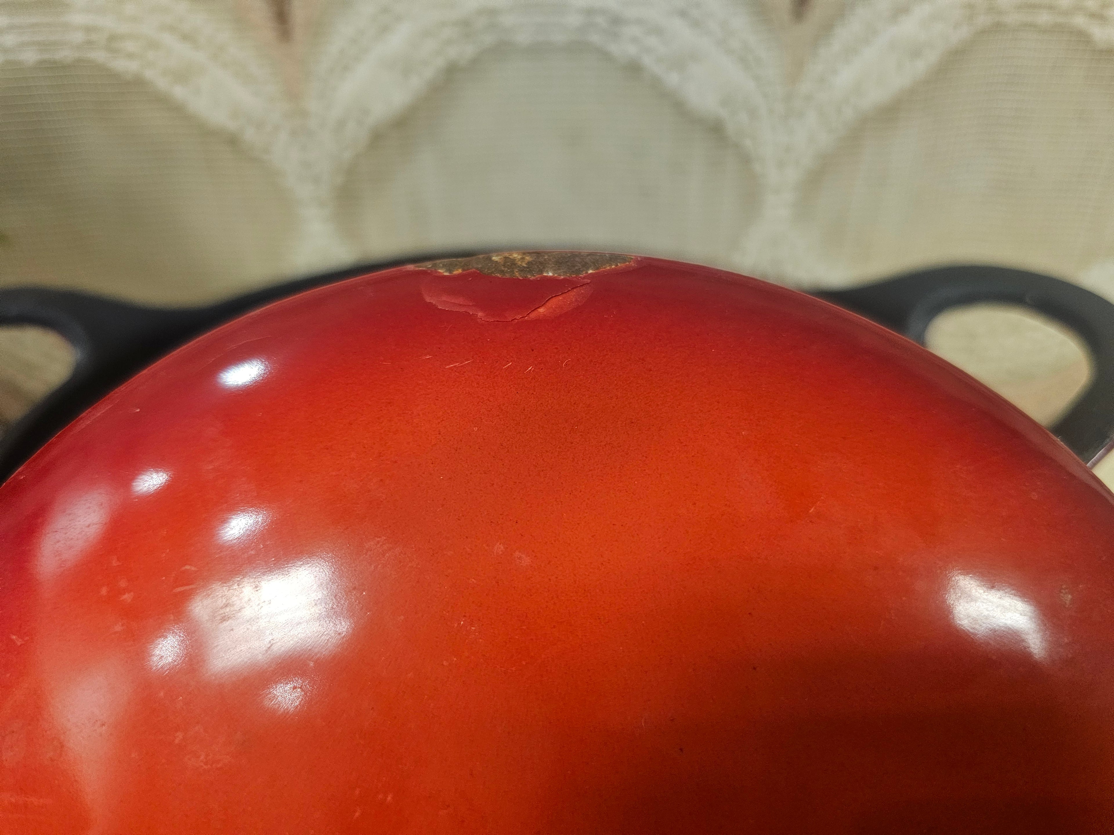 Hackman gietijzeren pan oranje-rood 20 cm