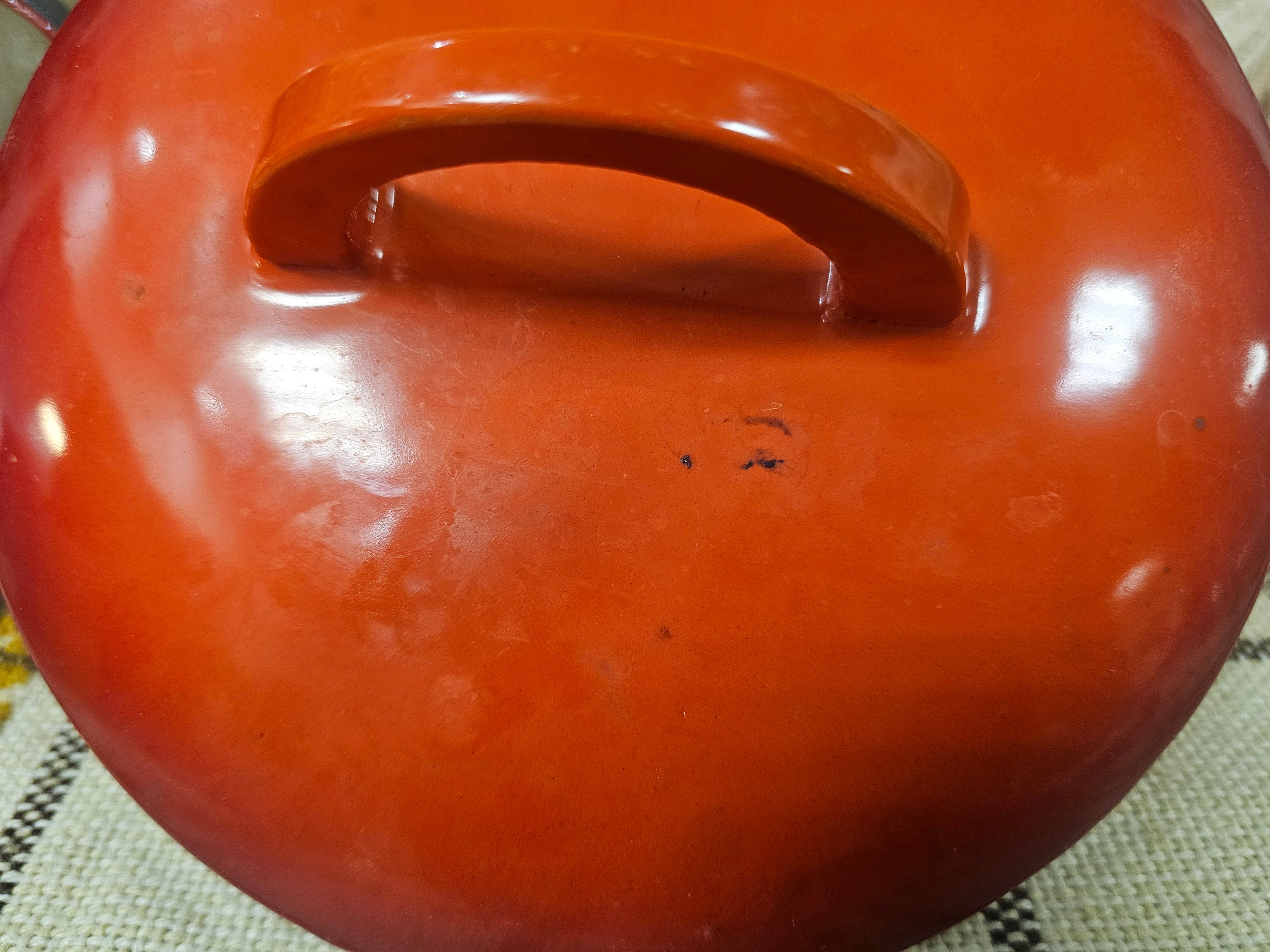 Hackman gietijzeren pan oranje-rood 20 cm