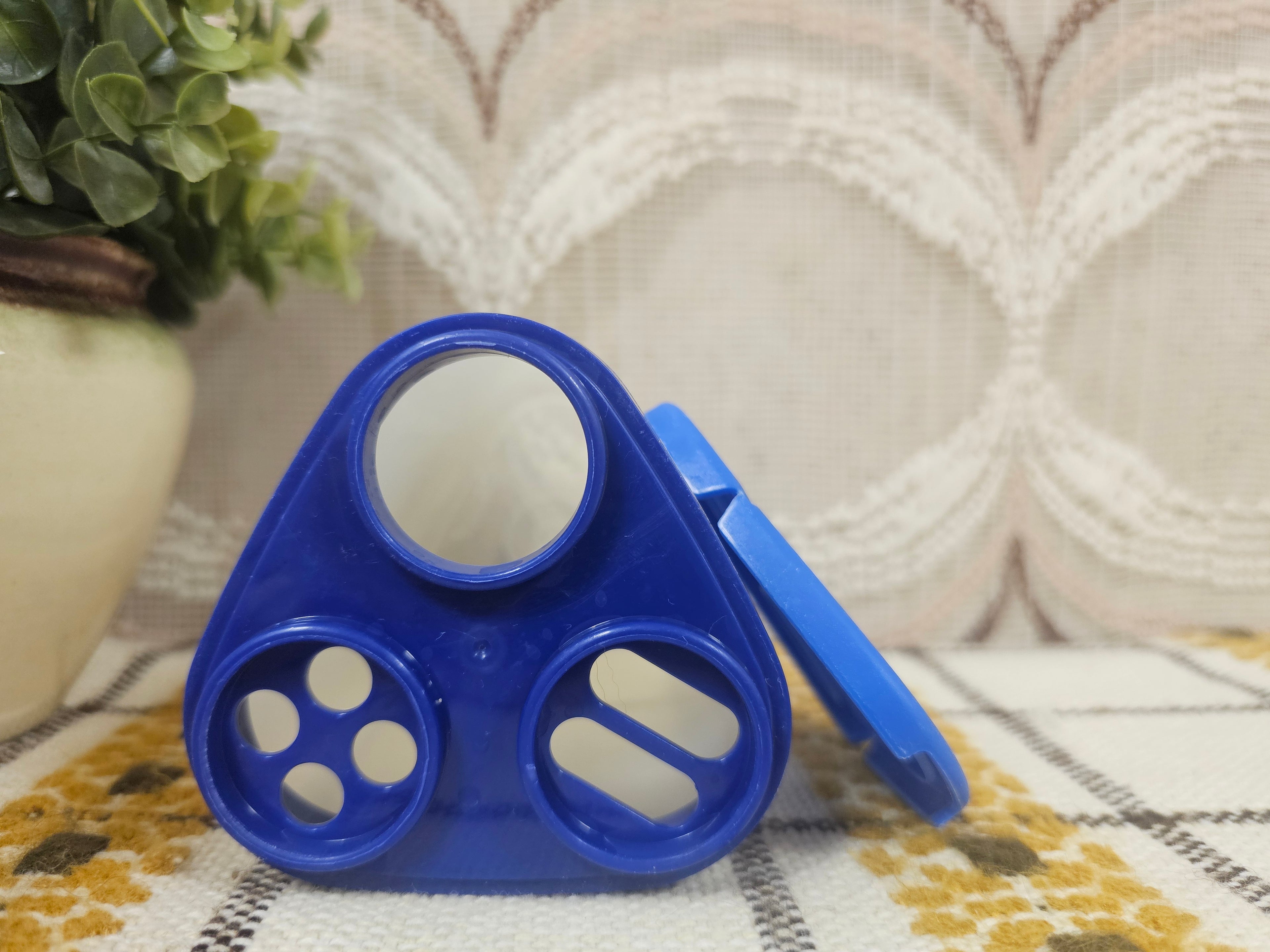 Tupperware strooier blauw