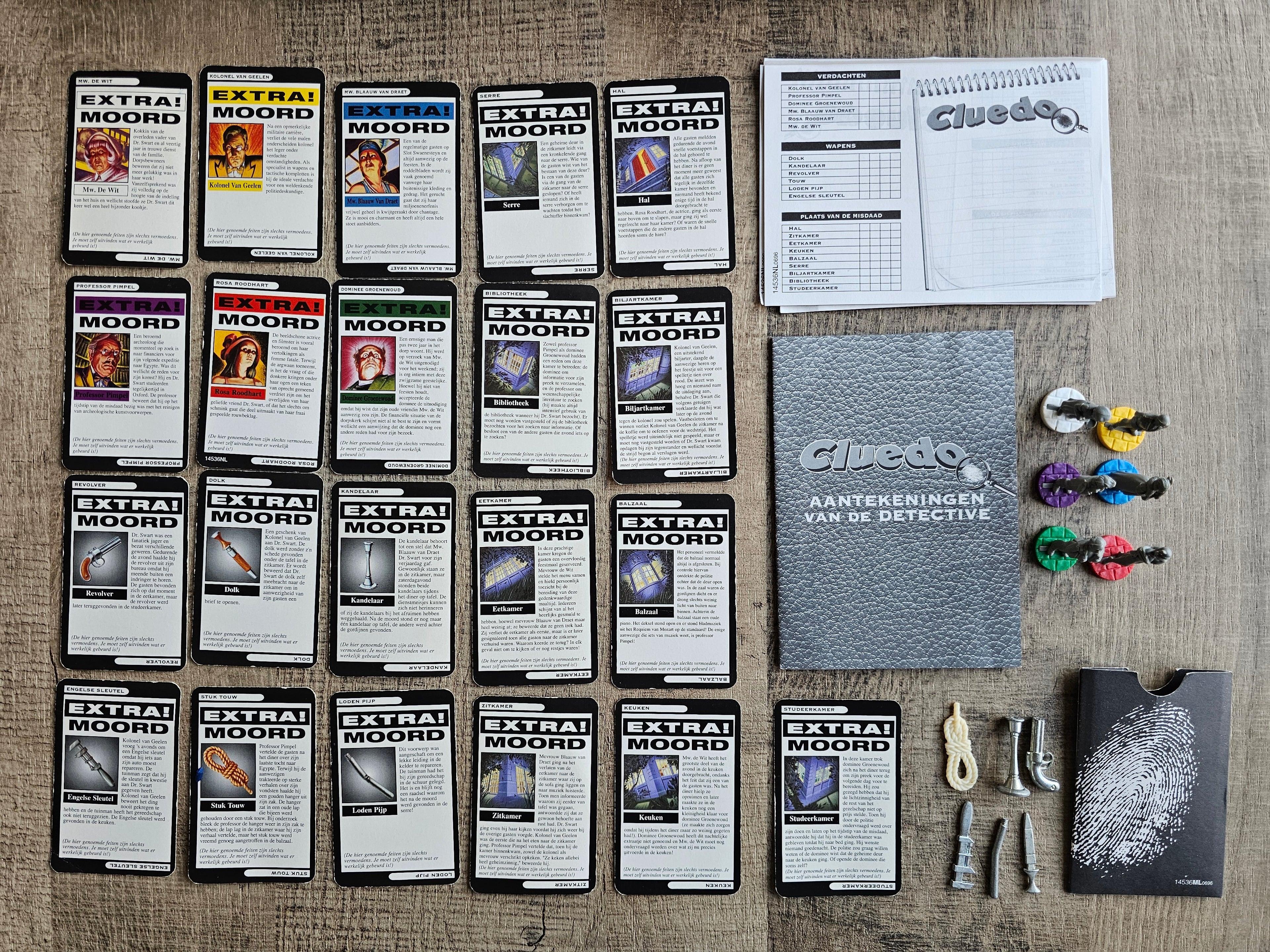 Cluedo bordspel Parker 1996 – vintage spel