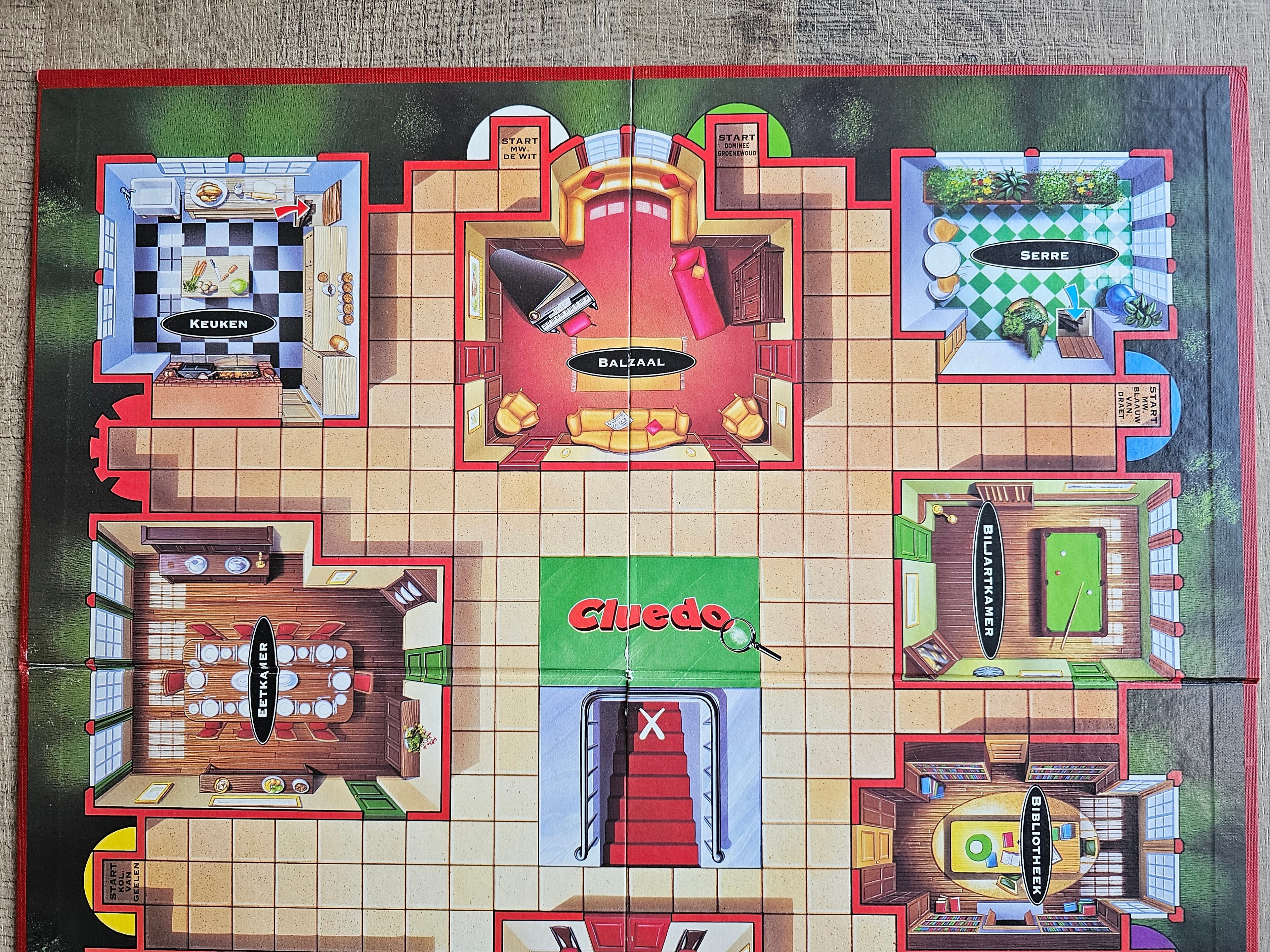 Cluedo bordspel Parker 1996 – vintage spel