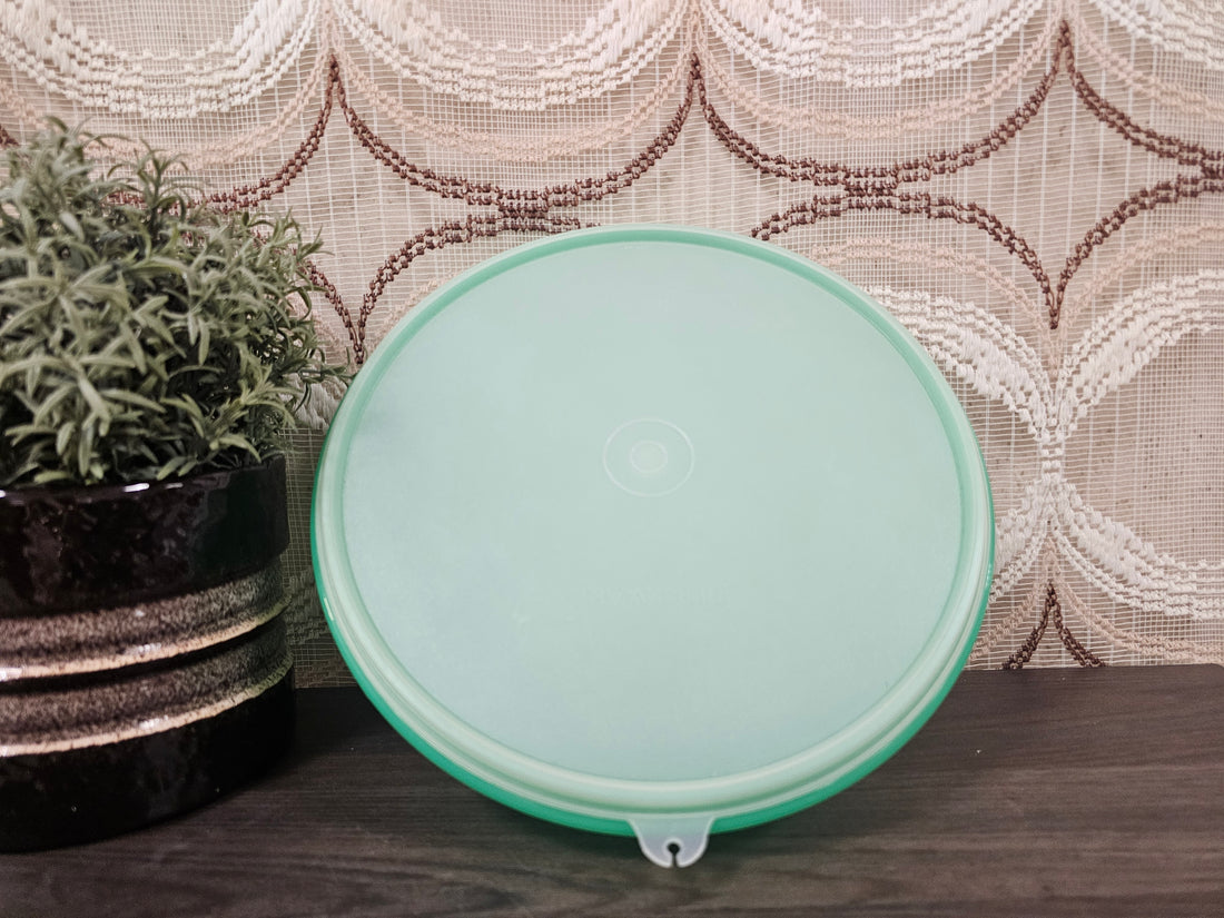 Tupperware kom met deksel mintgroen – 22,5 cm