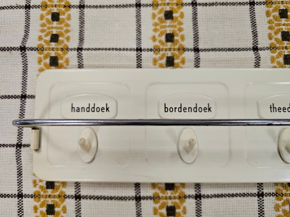 Brabantia handdoeken rek cremekleur