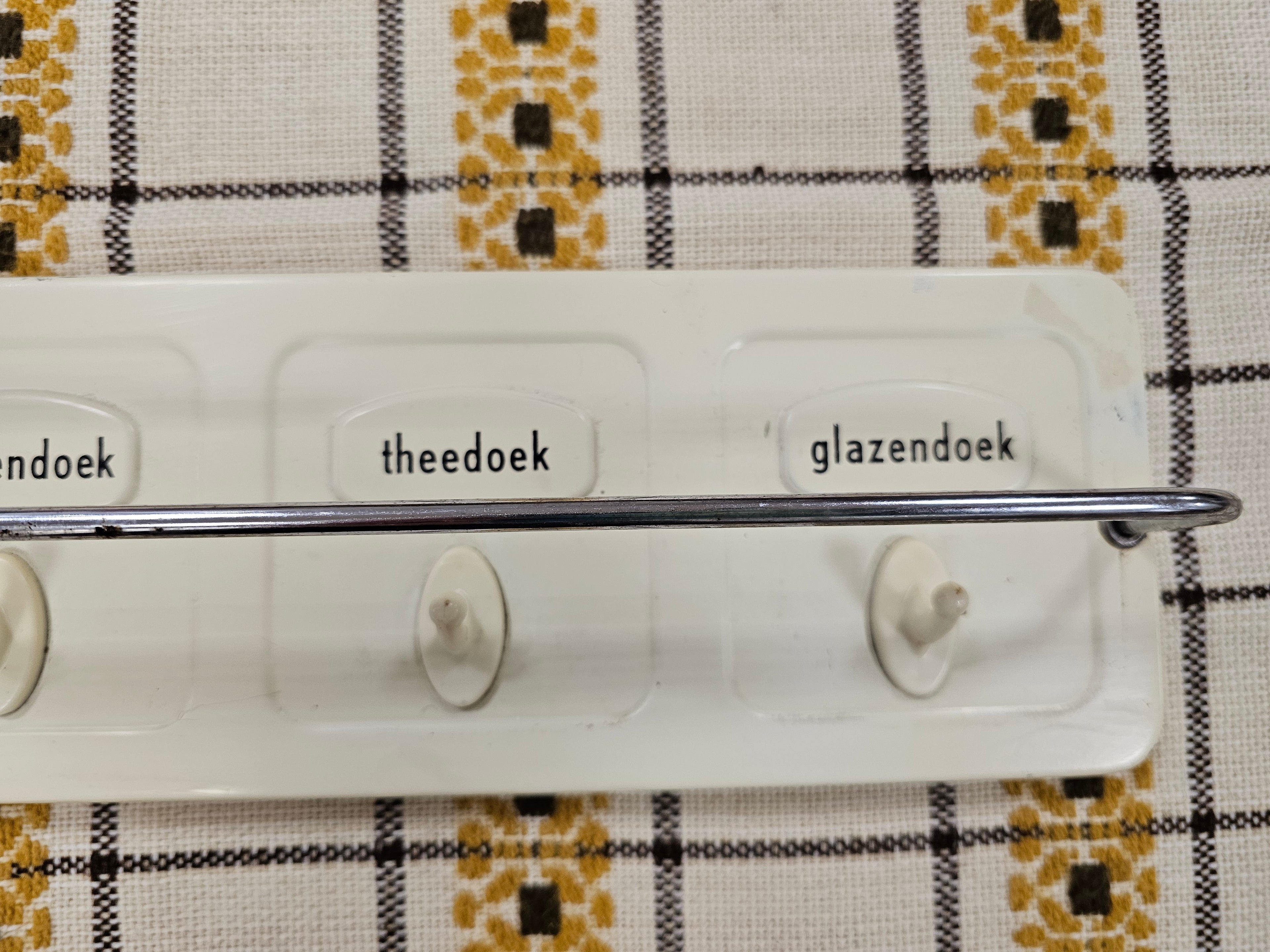 Brabantia handdoeken rek cremekleur