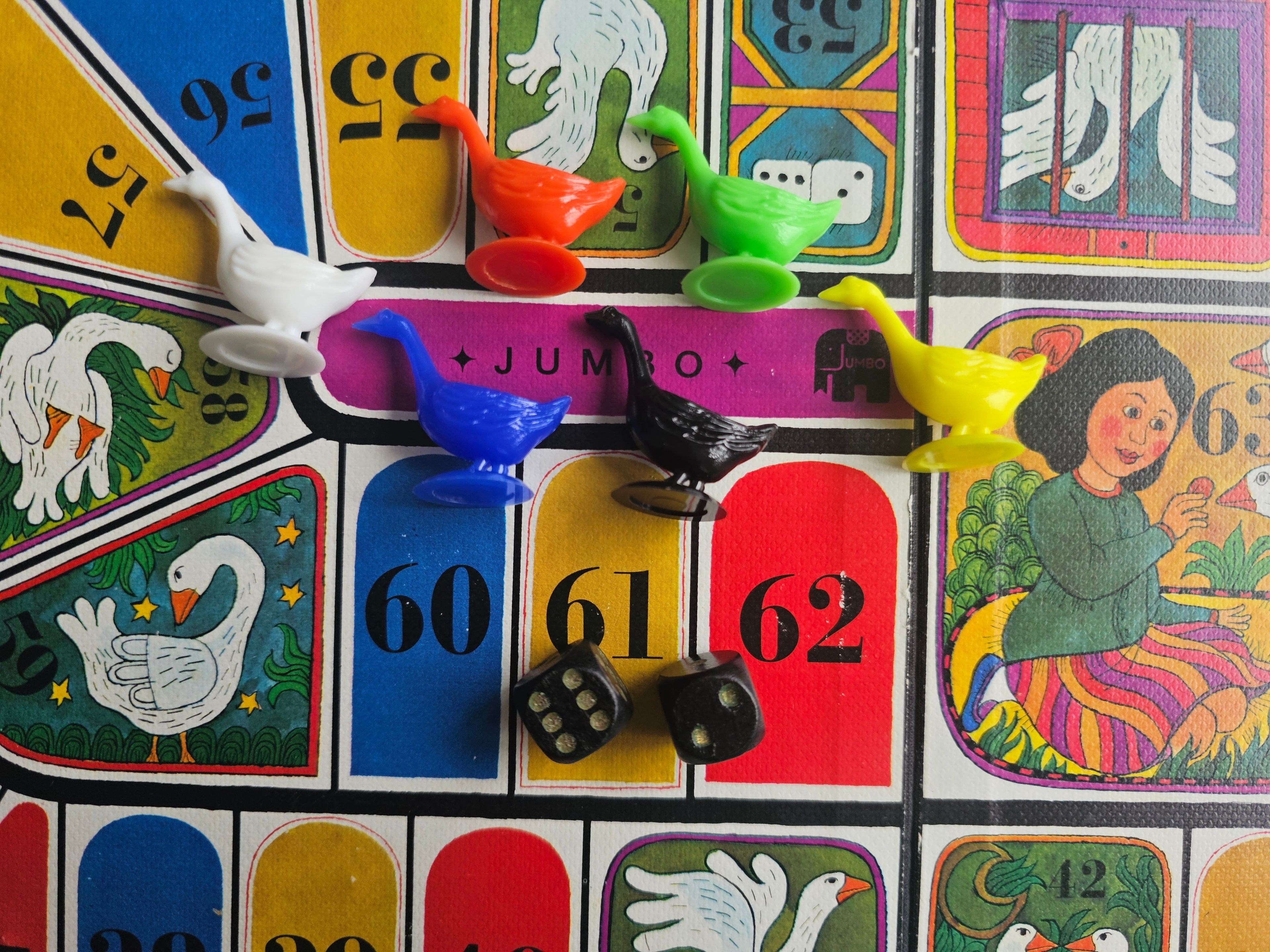 Jumbo Ganzenbord bordspel