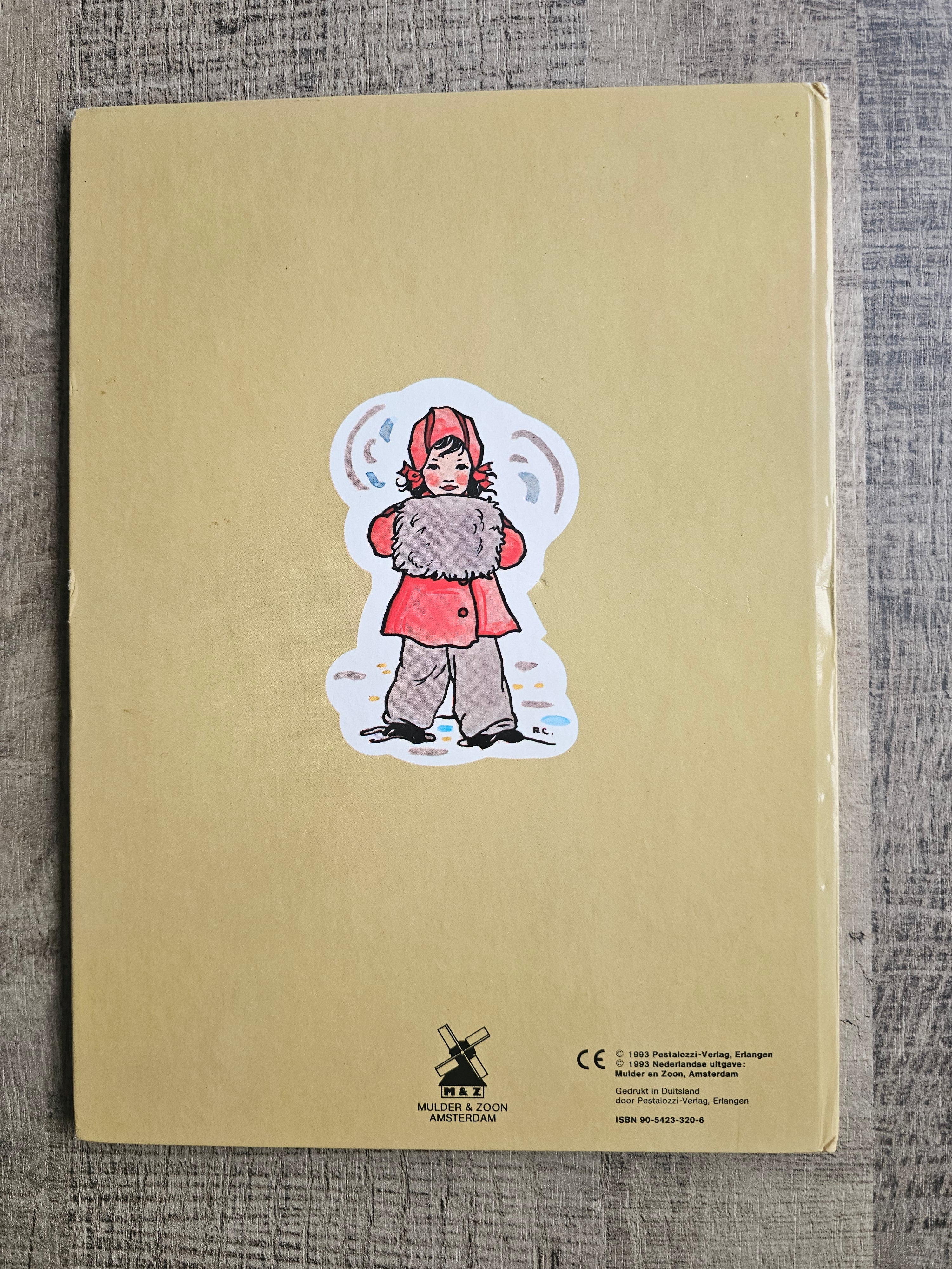 Vier jaargetijden vintage kinderboek Rie Cramer