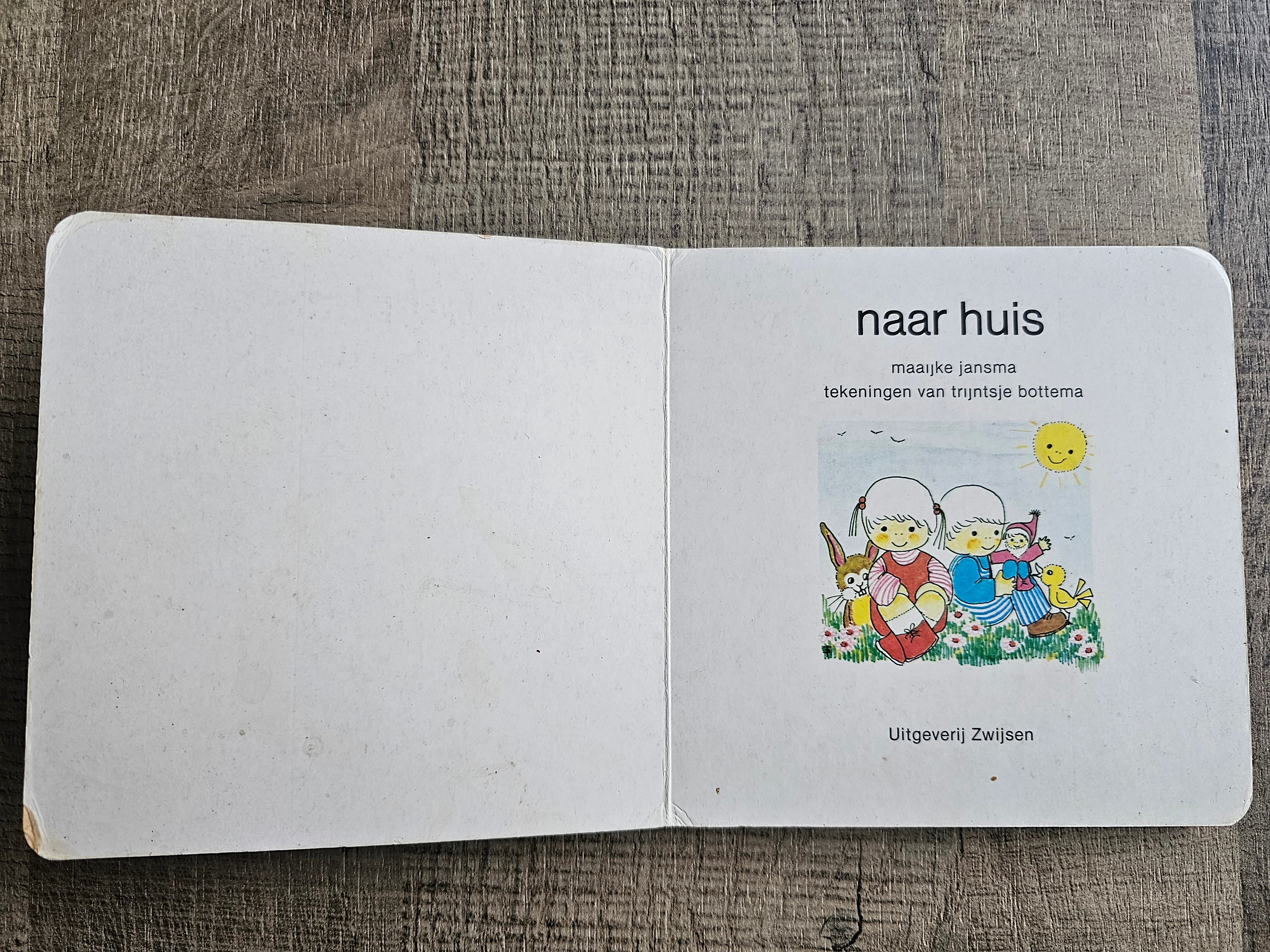 Botjes boekje Naar huis – vintage kinderboekje deel 7