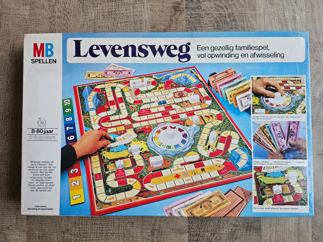 MB Levensweg bordspel
