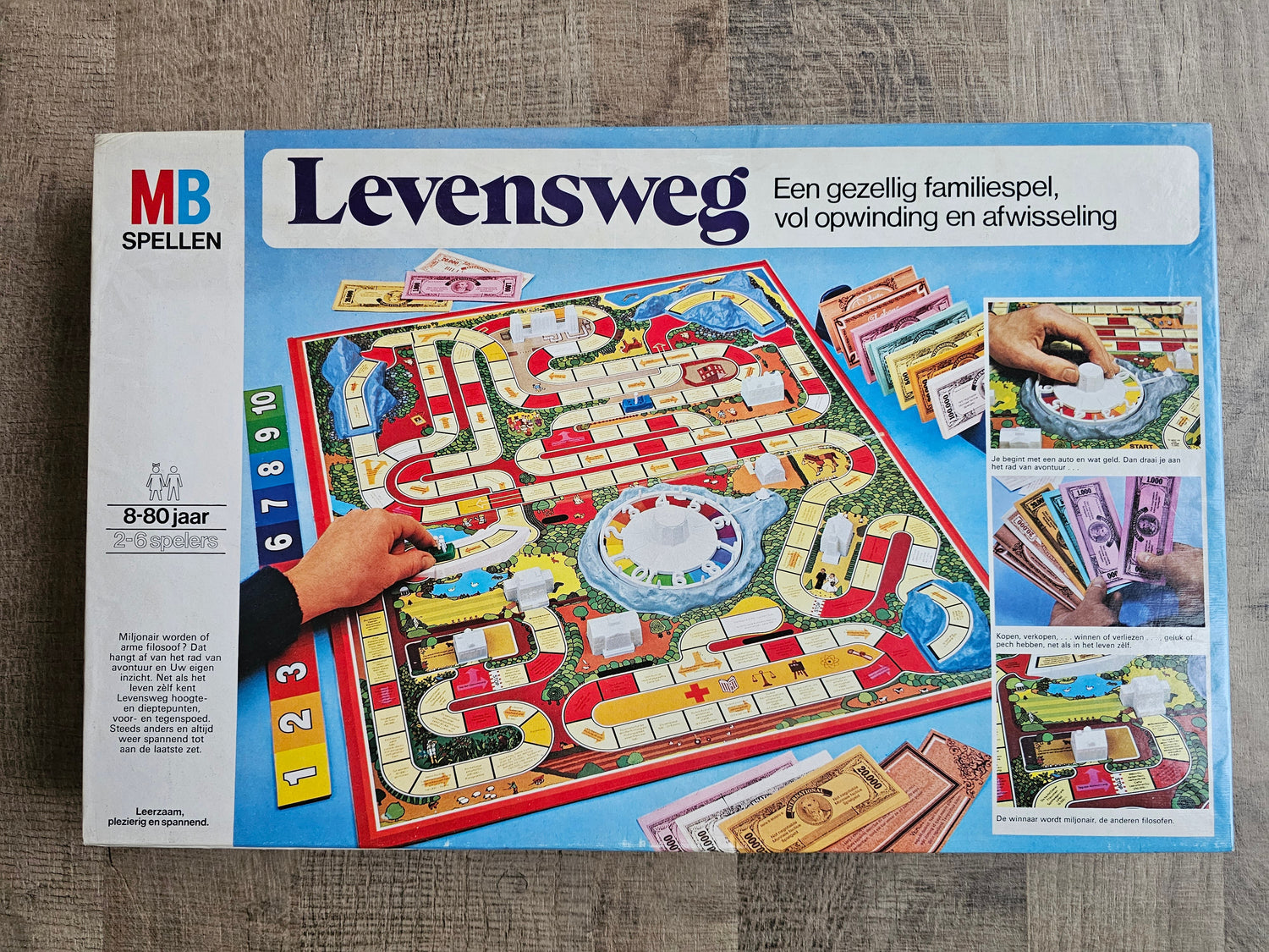 MB Levensweg bordspel