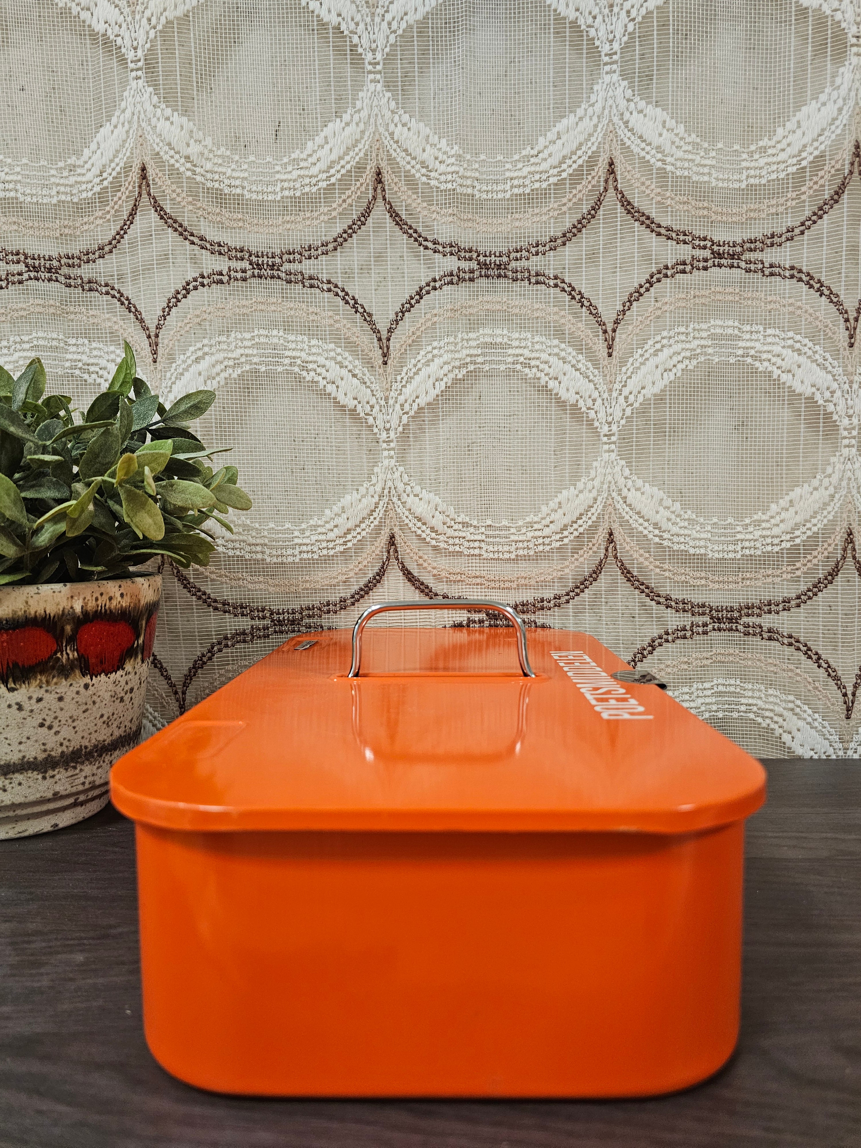 Brabantia oranje poetsmiddelen box