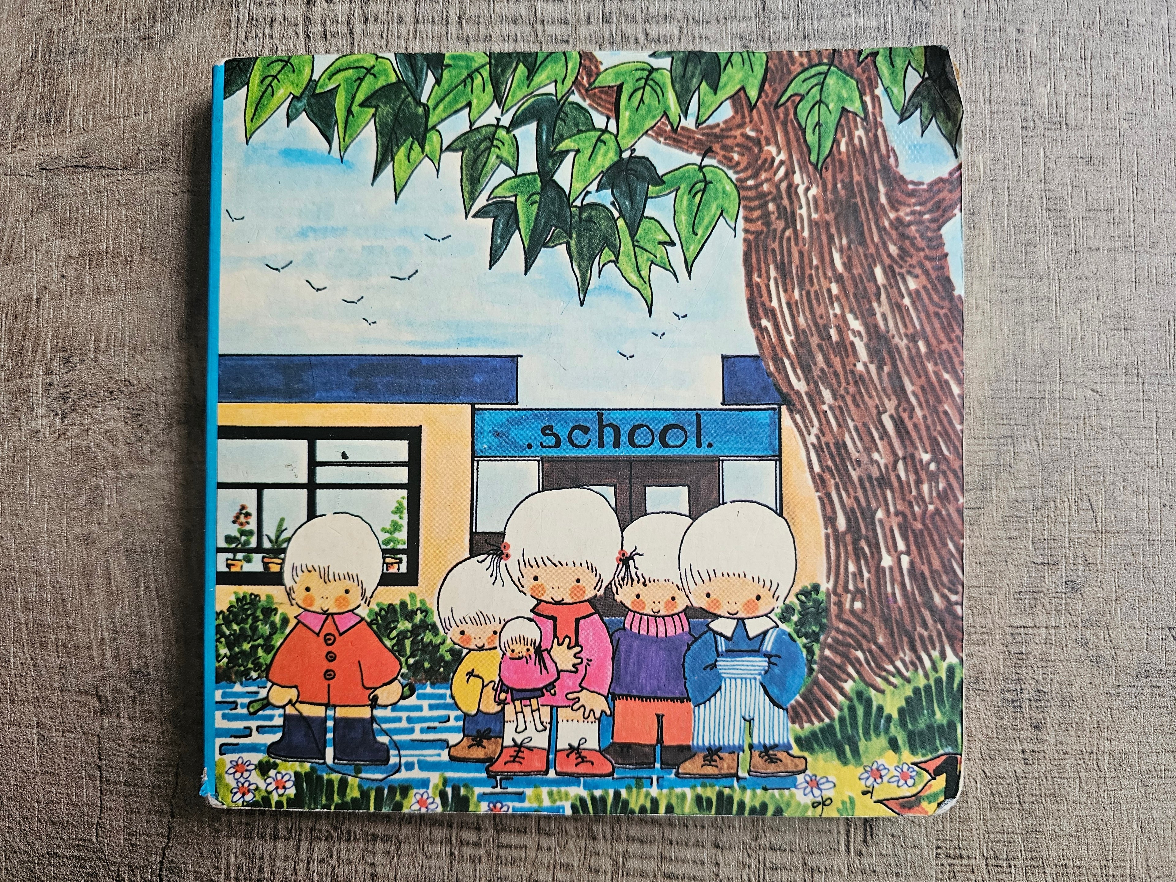 Botjes boekje “op school” – vintage kinderboekje deel 1