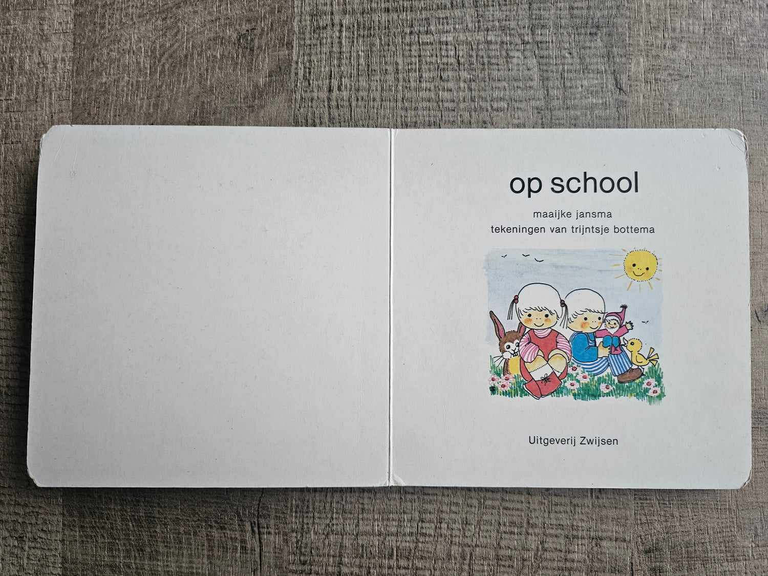 Botjes boekje “op school” – vintage kinderboekje deel 1