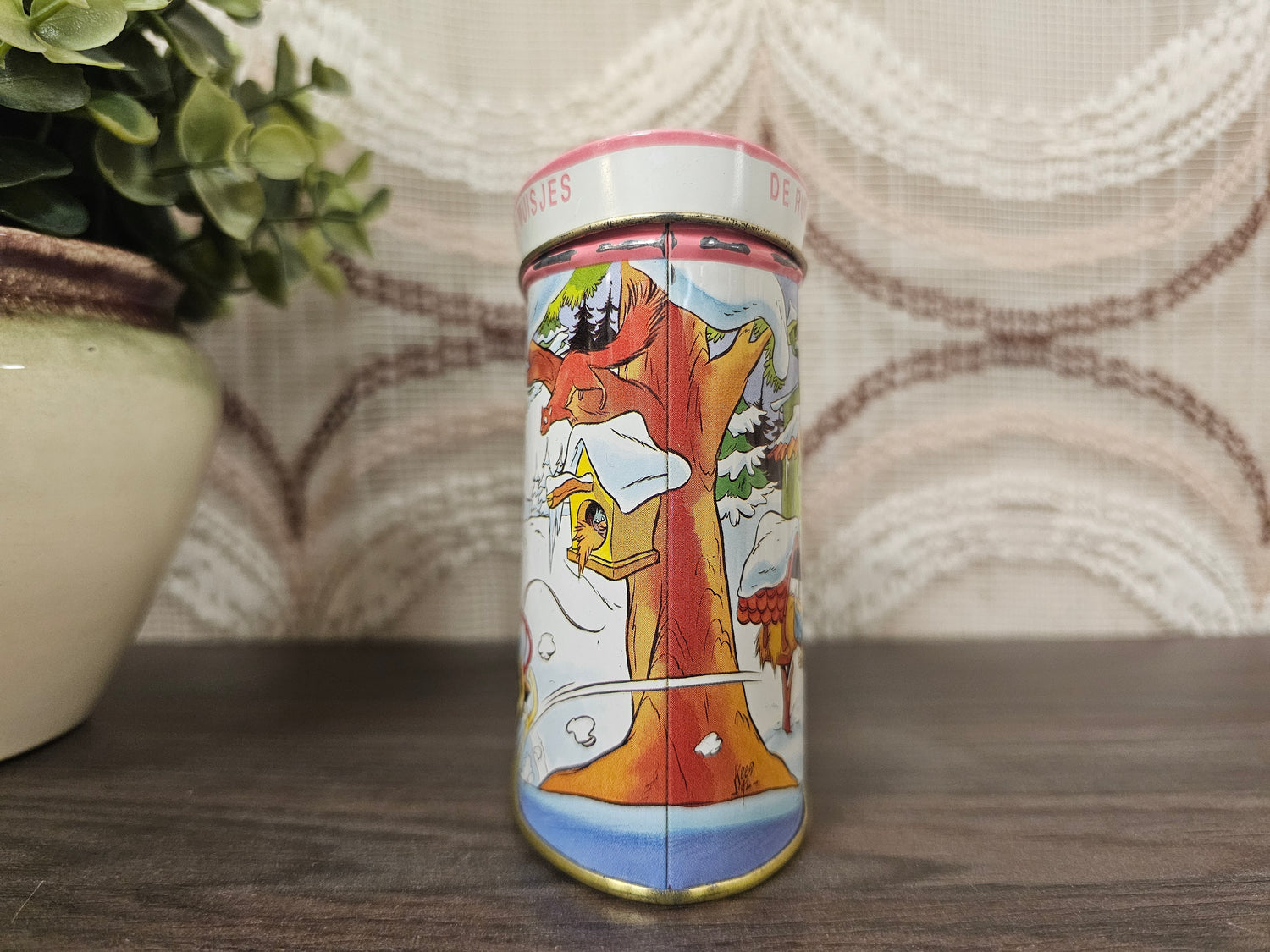 De Ruijter blik roze en witte muisjes ovaal