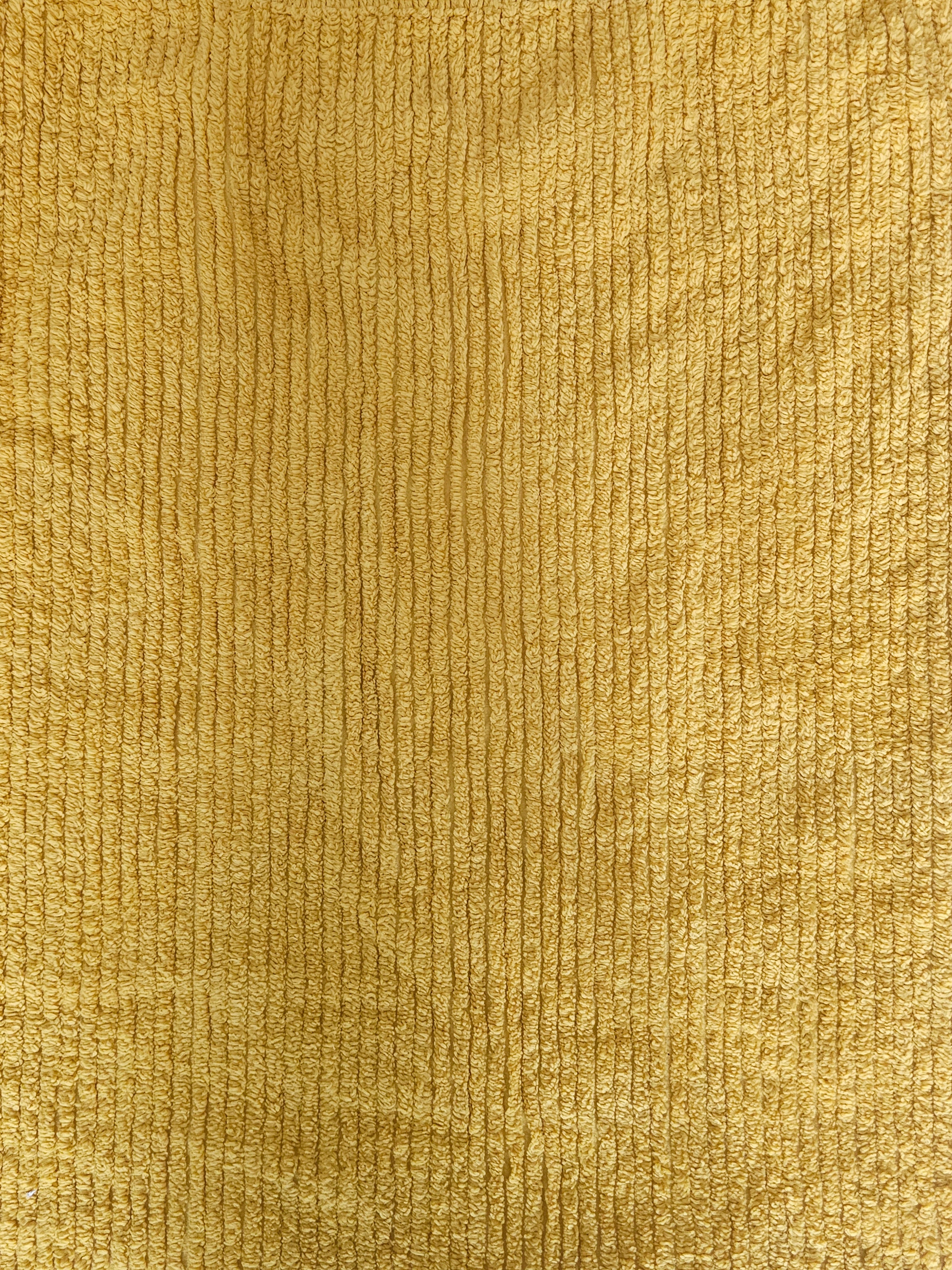 Chenille sprei vintage okergeel 142 x 207 cm