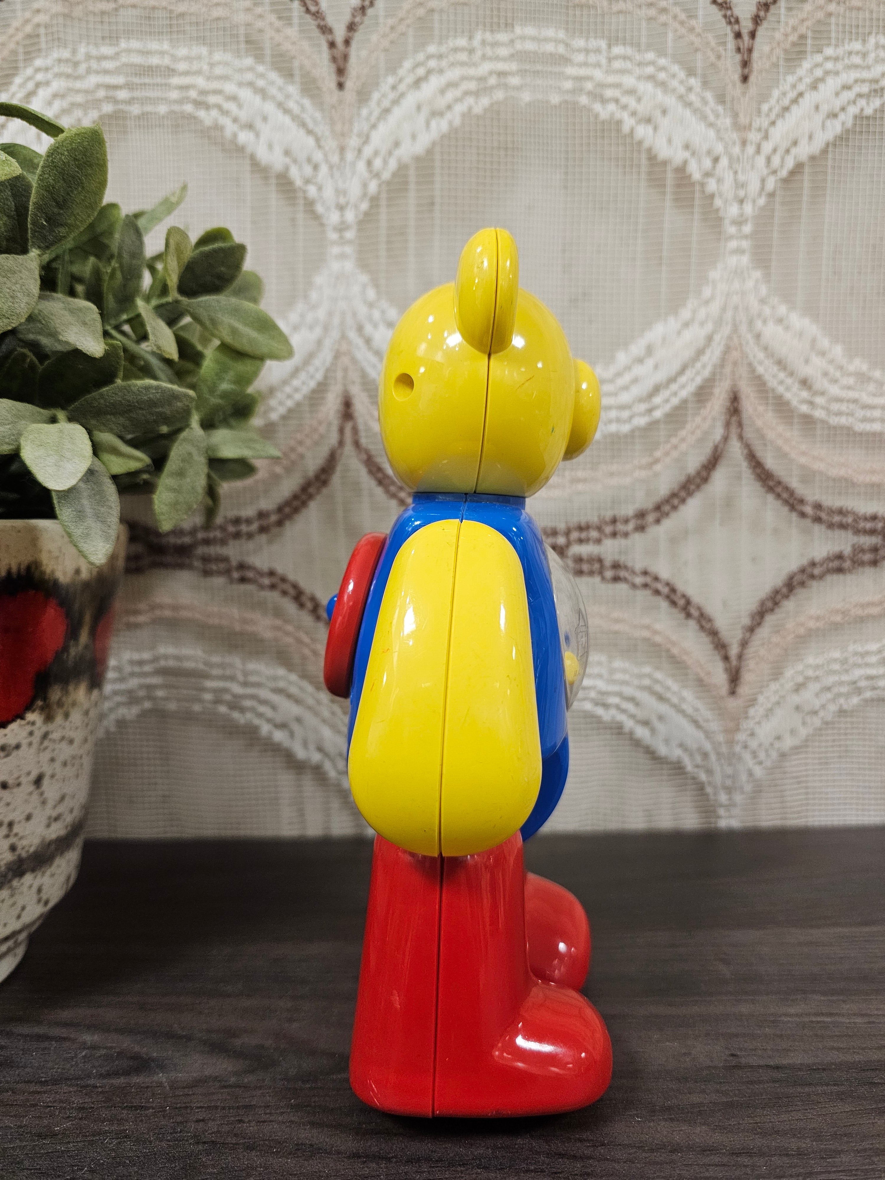 Ambi Toys Action Teddy vintage rammelaar beer