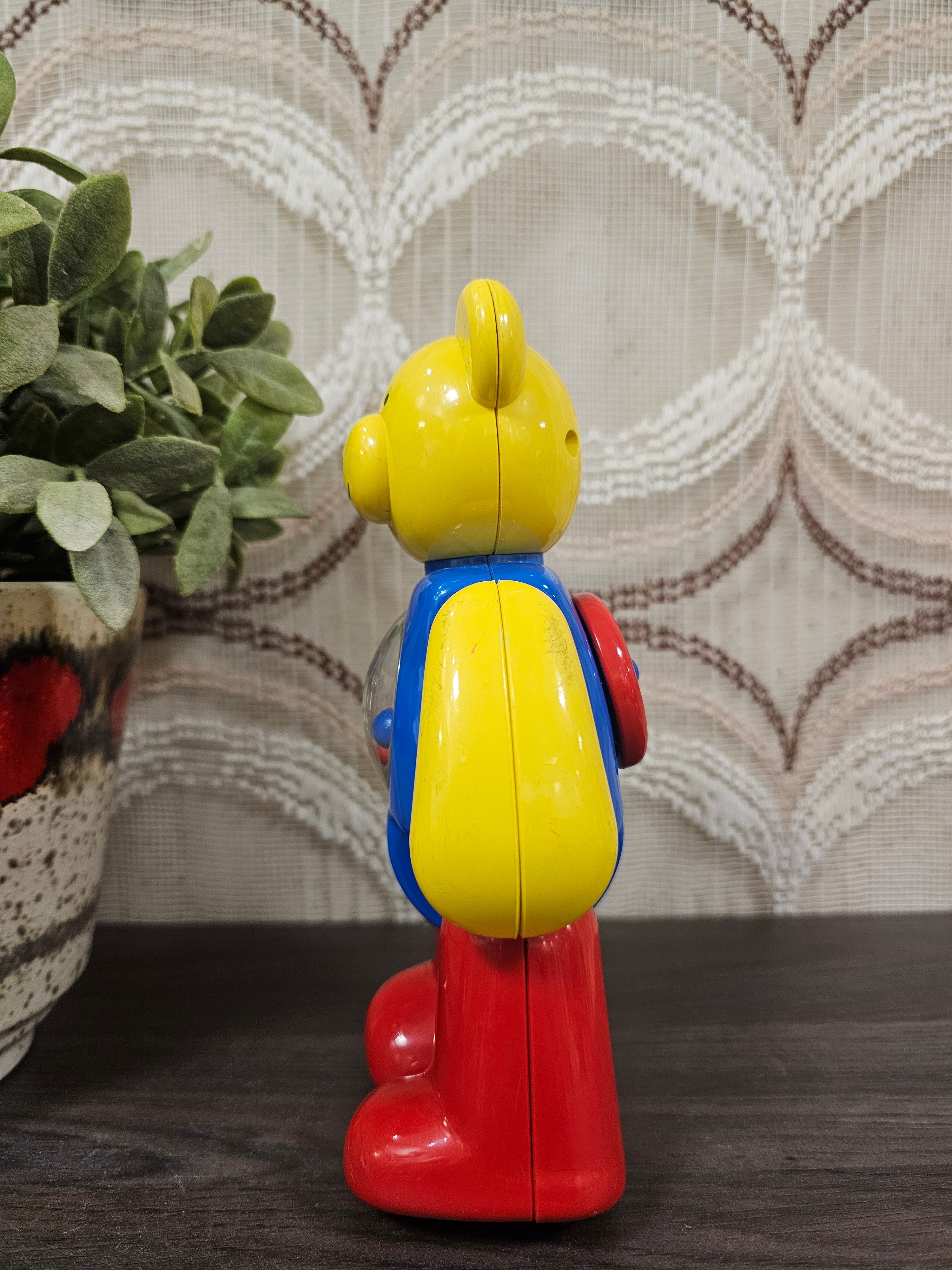 Ambi Toys Action Teddy vintage rammelaar beer