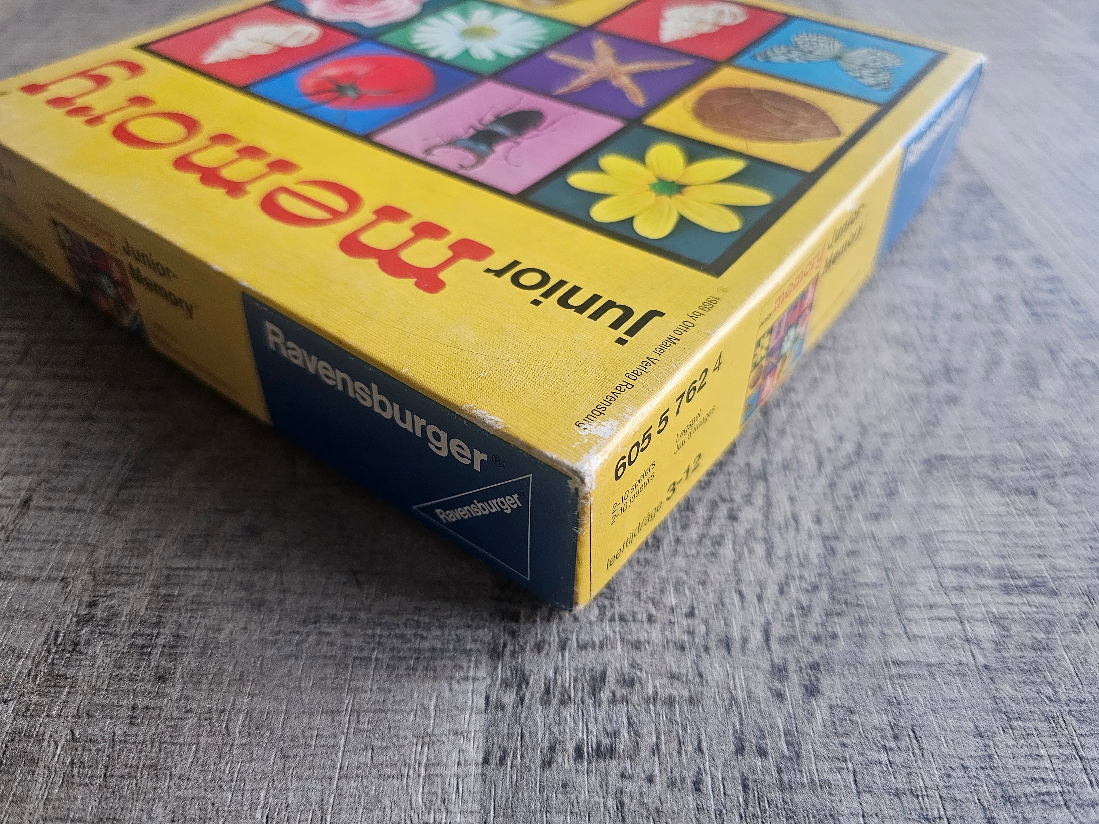 Ravensburger Junior memory 1969 – compleet spel 72 kaartjes