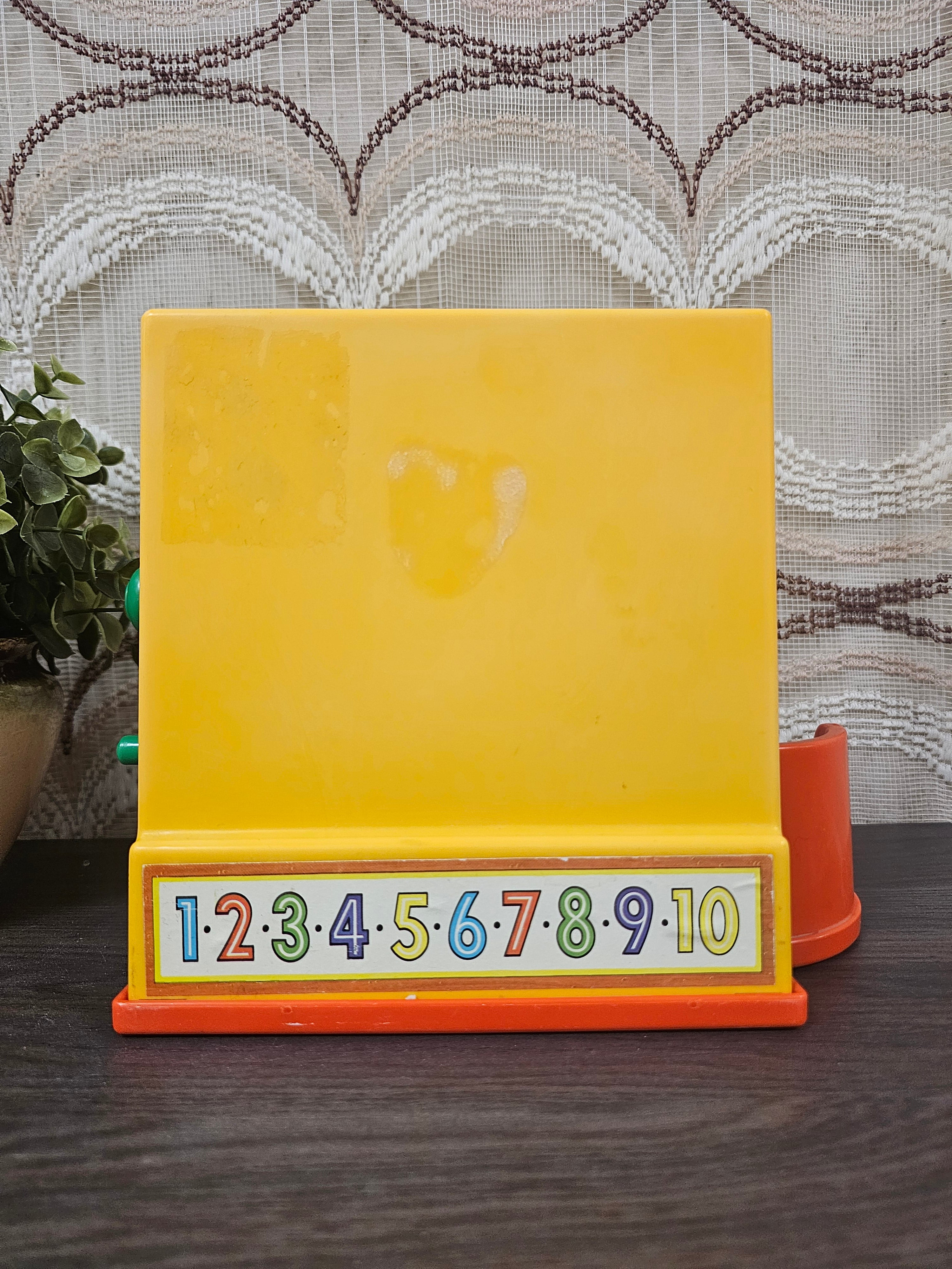 Fisher Price kassa – vintage cash register jaren ’70