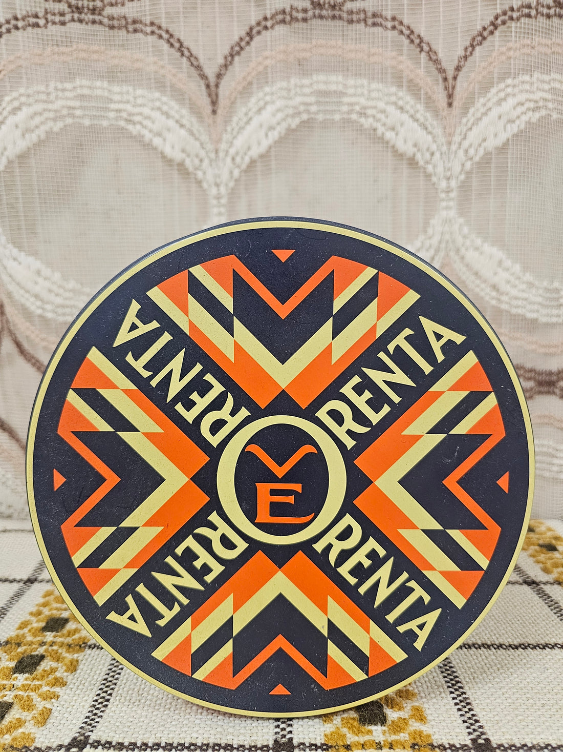 Orenta vintage blik speculaaskruiden art deco