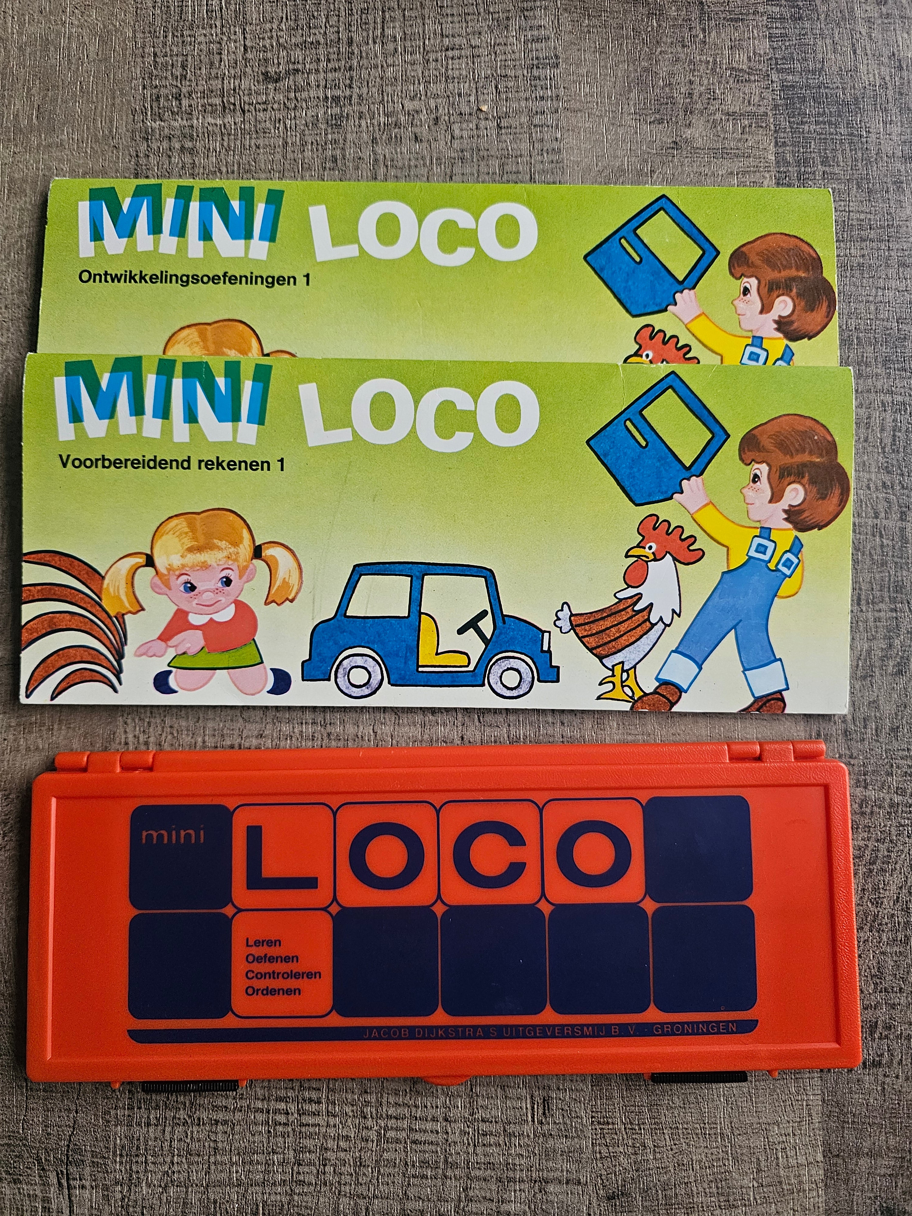 Mini loco kleuterpakket rekenen + ontwikkelingsoefeningen