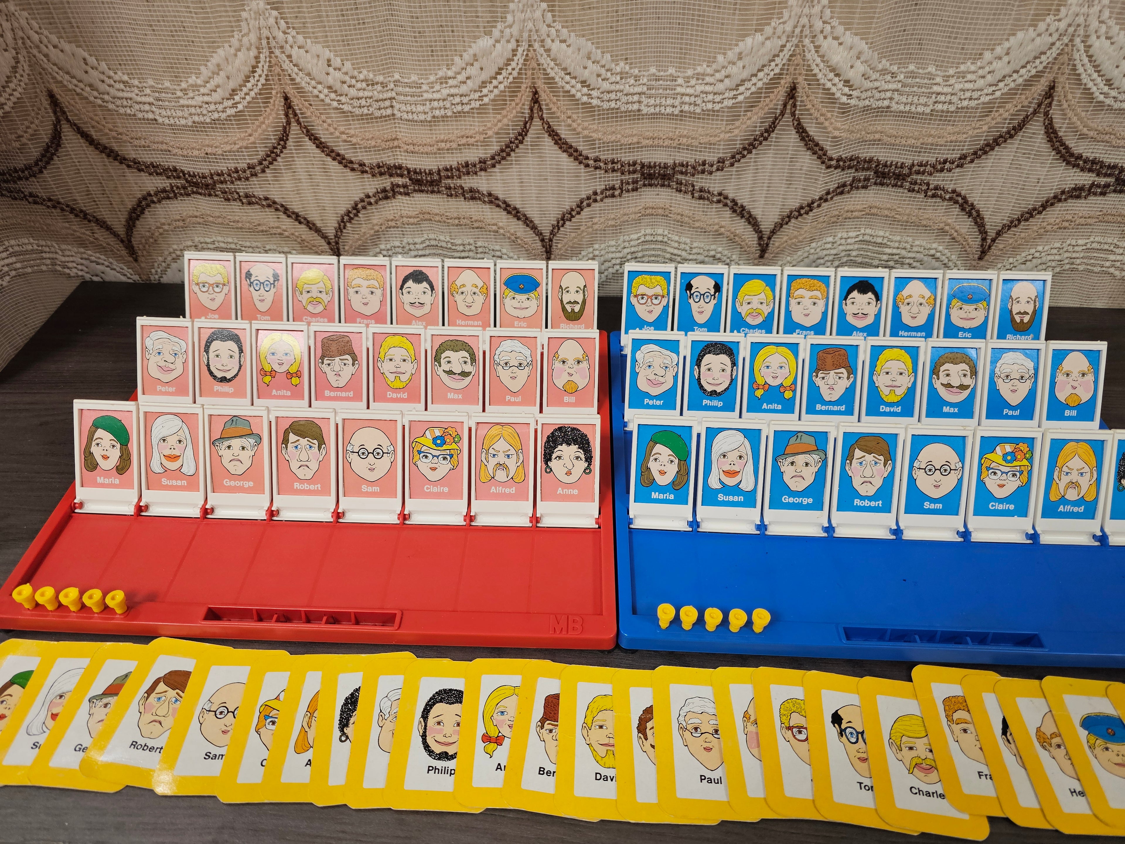 MB Spel Wie is het? Vintage editie 1981 compleet