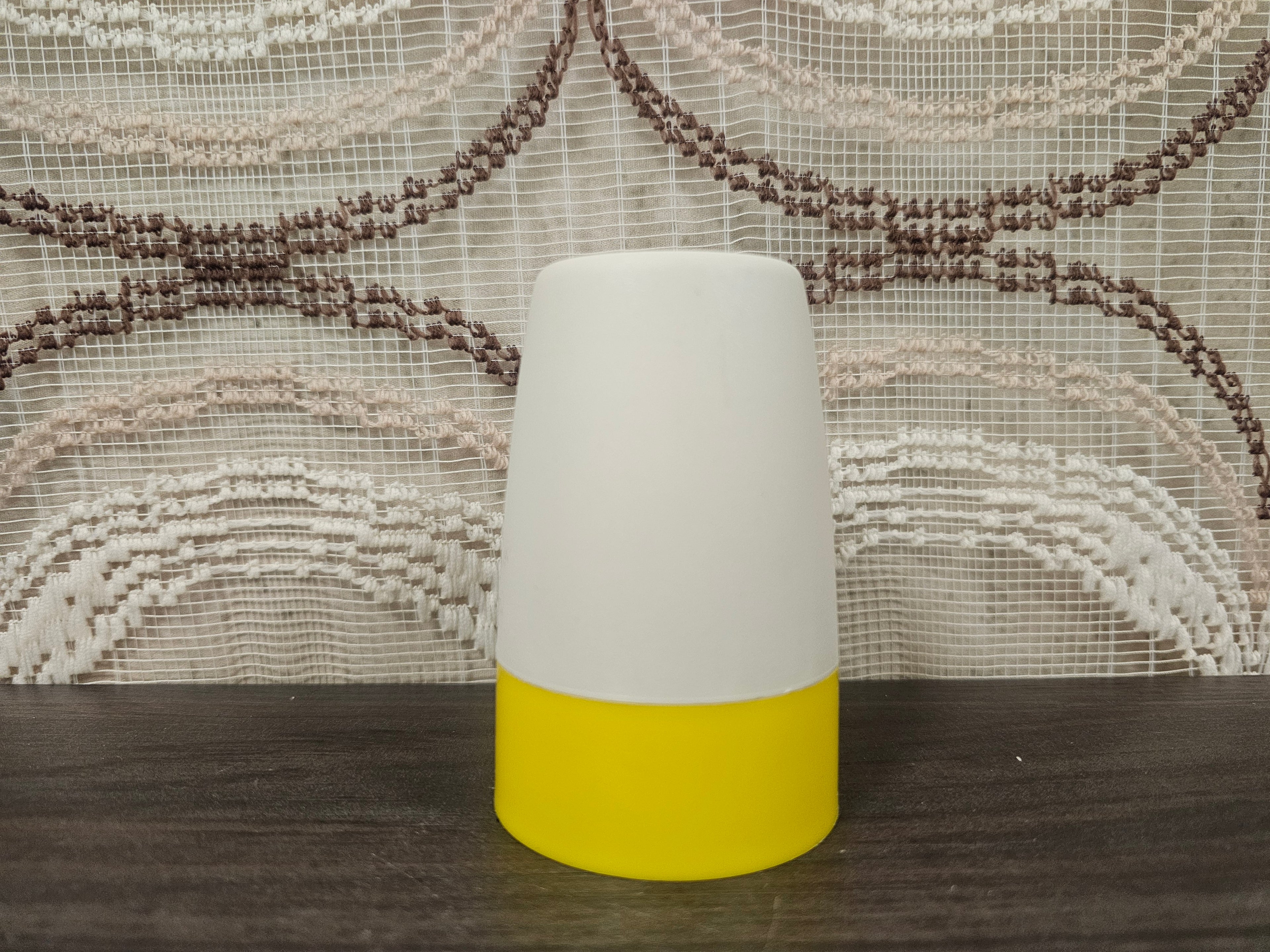 Eierdop Tupperware vintage – geel