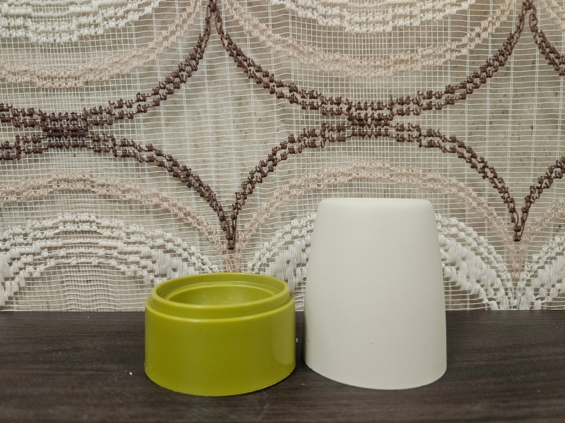 Eierdop Tupperware vintage – groen