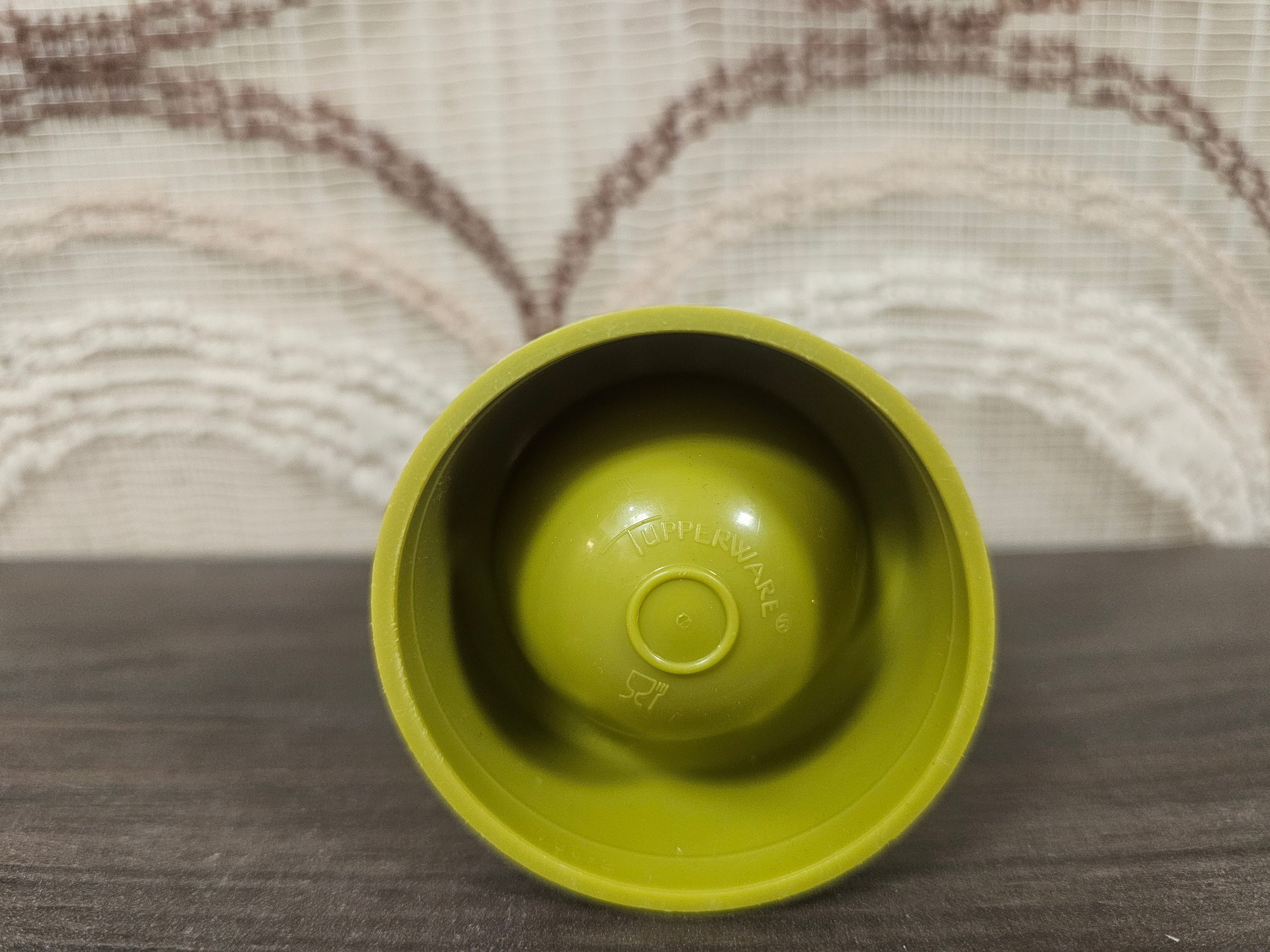 Eierdop Tupperware vintage – groen