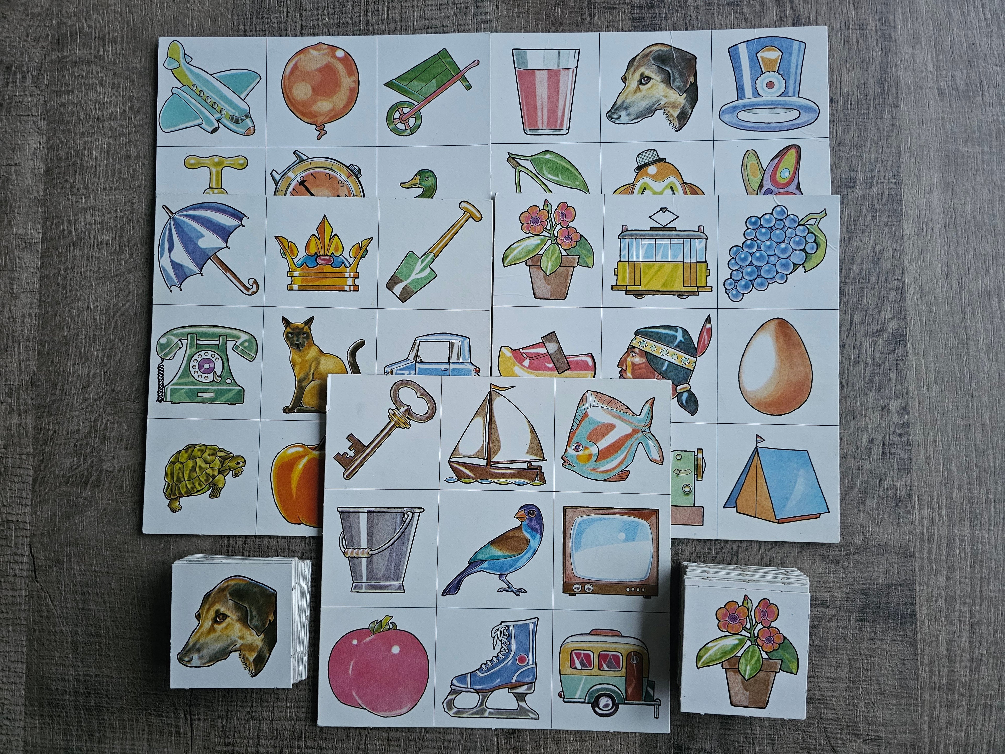 Lotto vintage spel van Papita jaren 70 editie